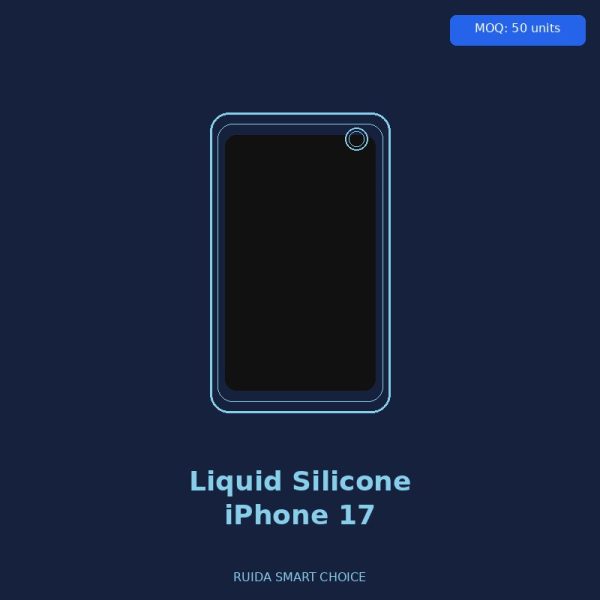 Liquid Silicone Case for iPhone 17 — Navy Blue Liquid Silicone Case for iPhone 17 — Navy Blue - Wholesale Phone Case by Ruida Smart Choice