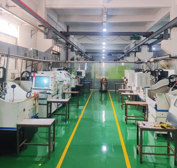 CNC machining centre shaping precision moulds