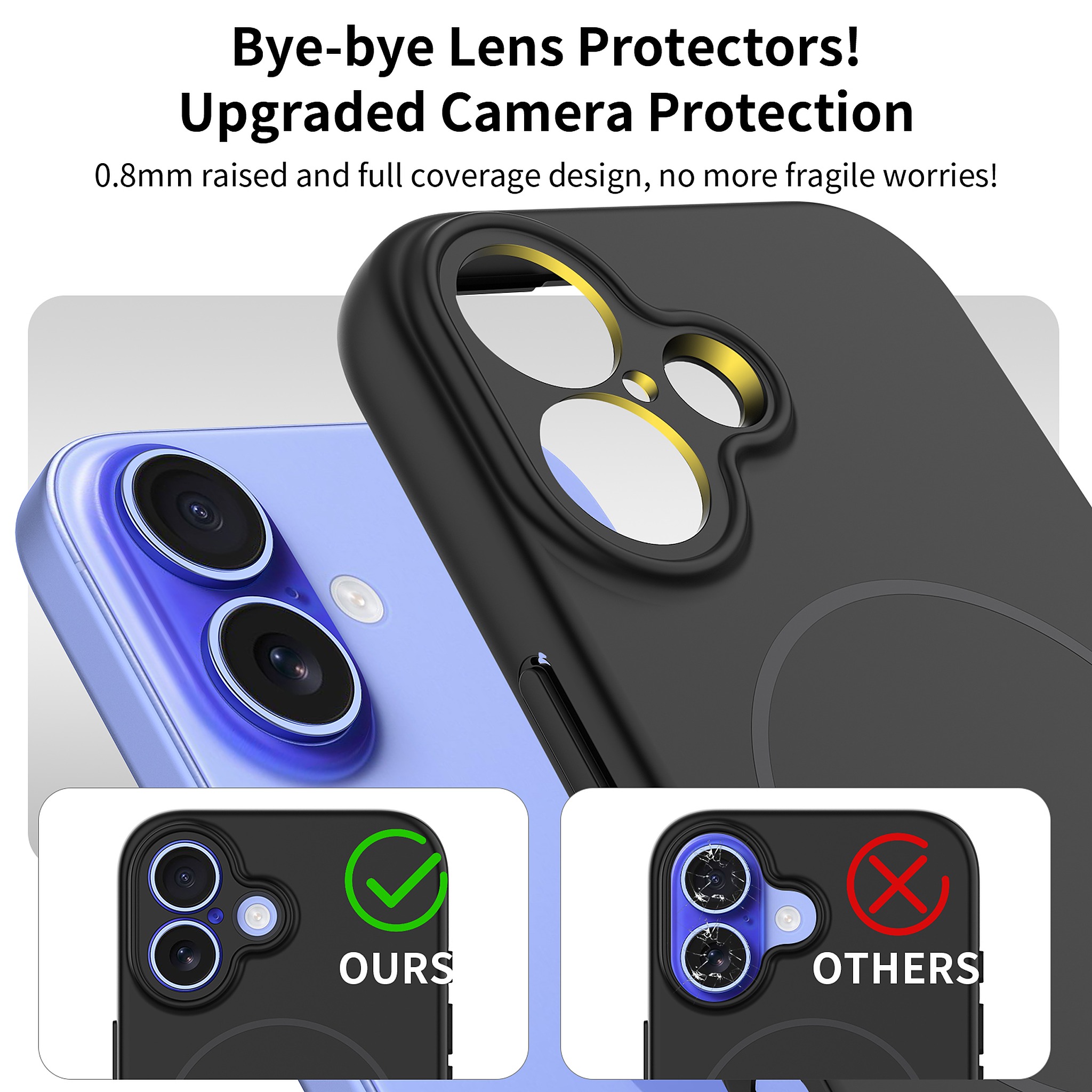 SendaFit Solid-Color Two-in-One MagSafe Case for iPhone 16 detail 10