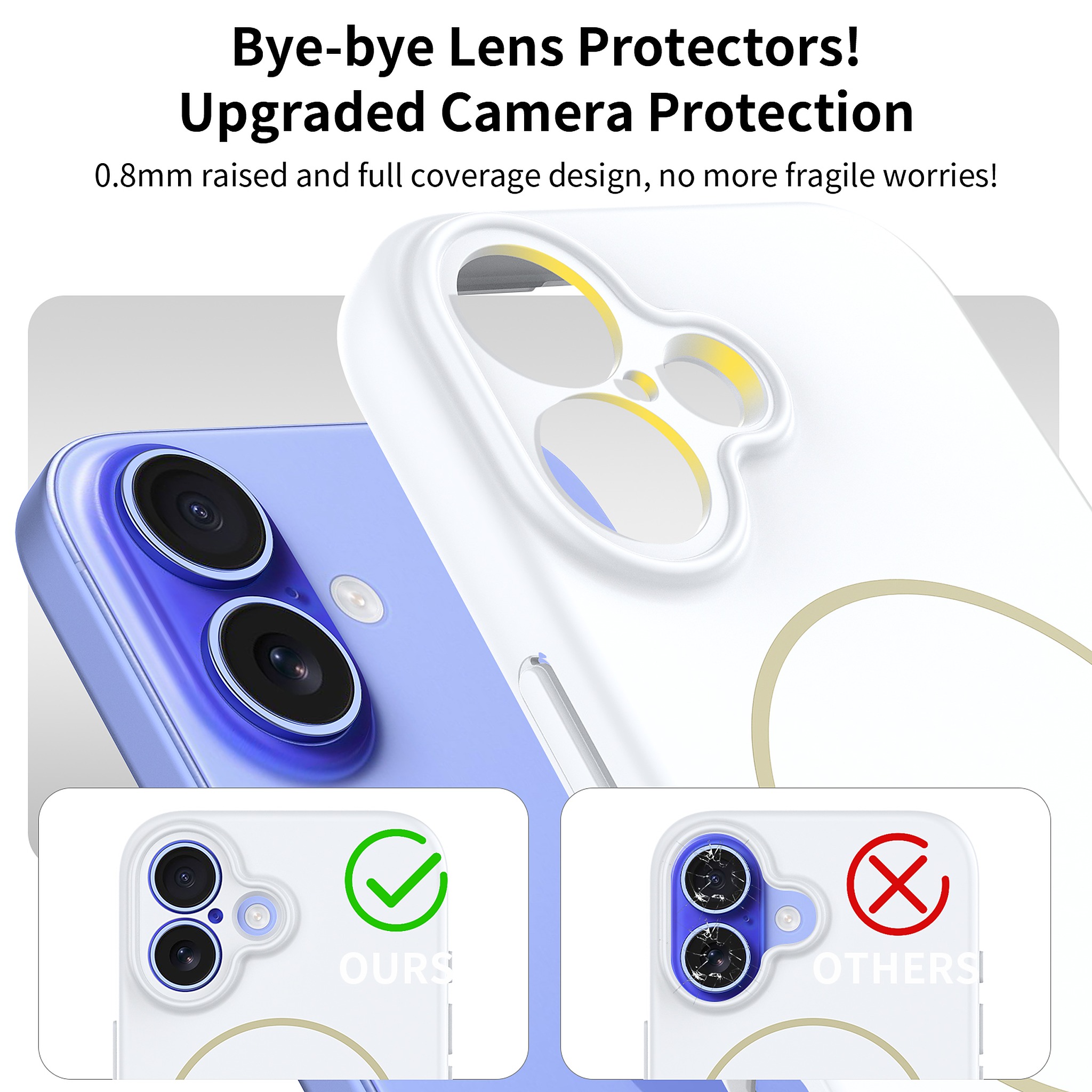 SendaFit Solid-Color Two-in-One MagSafe Case for iPhone 16 detail 5