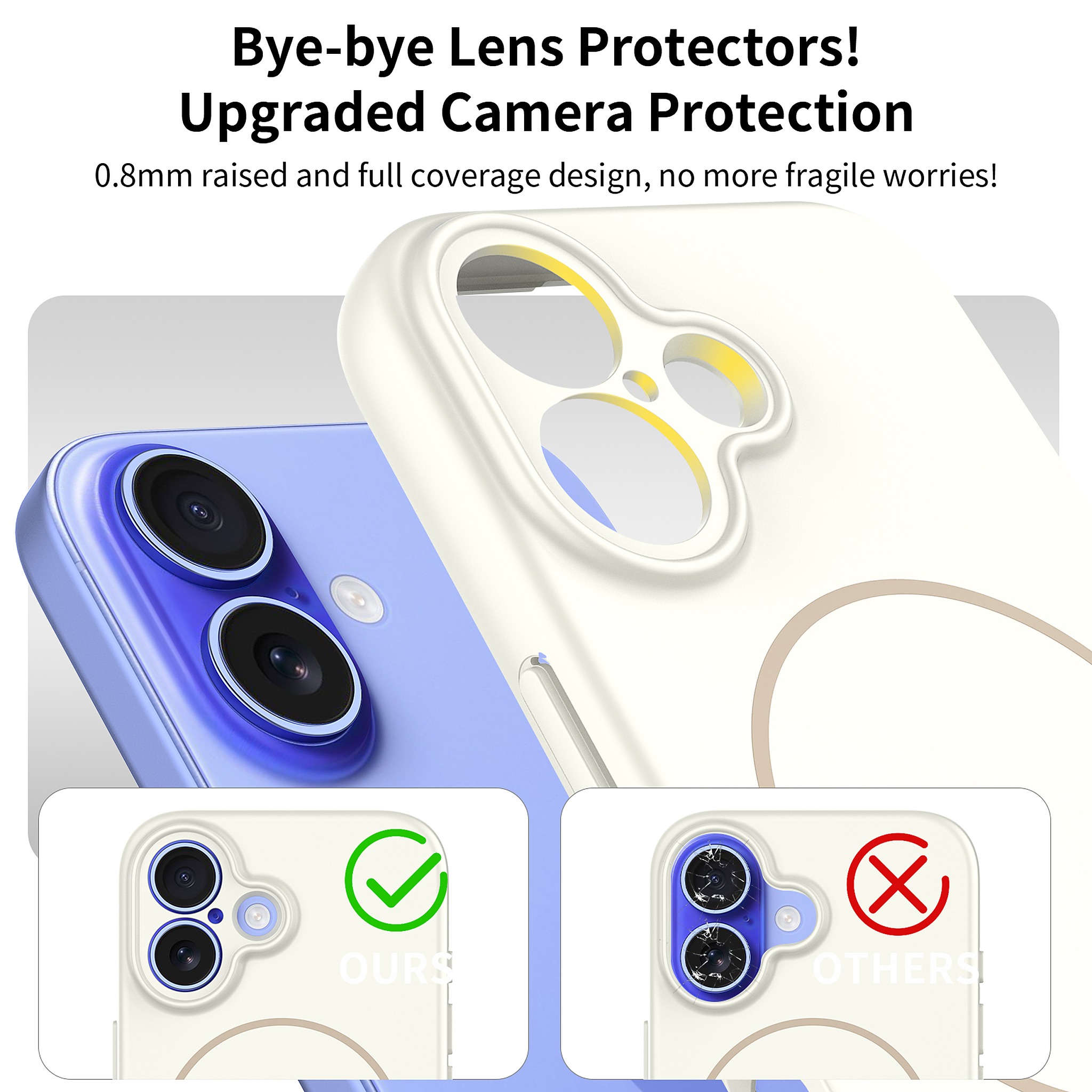 SendaFit Solid-Color Two-in-One MagSafe Case for iPhone 16 detail 6