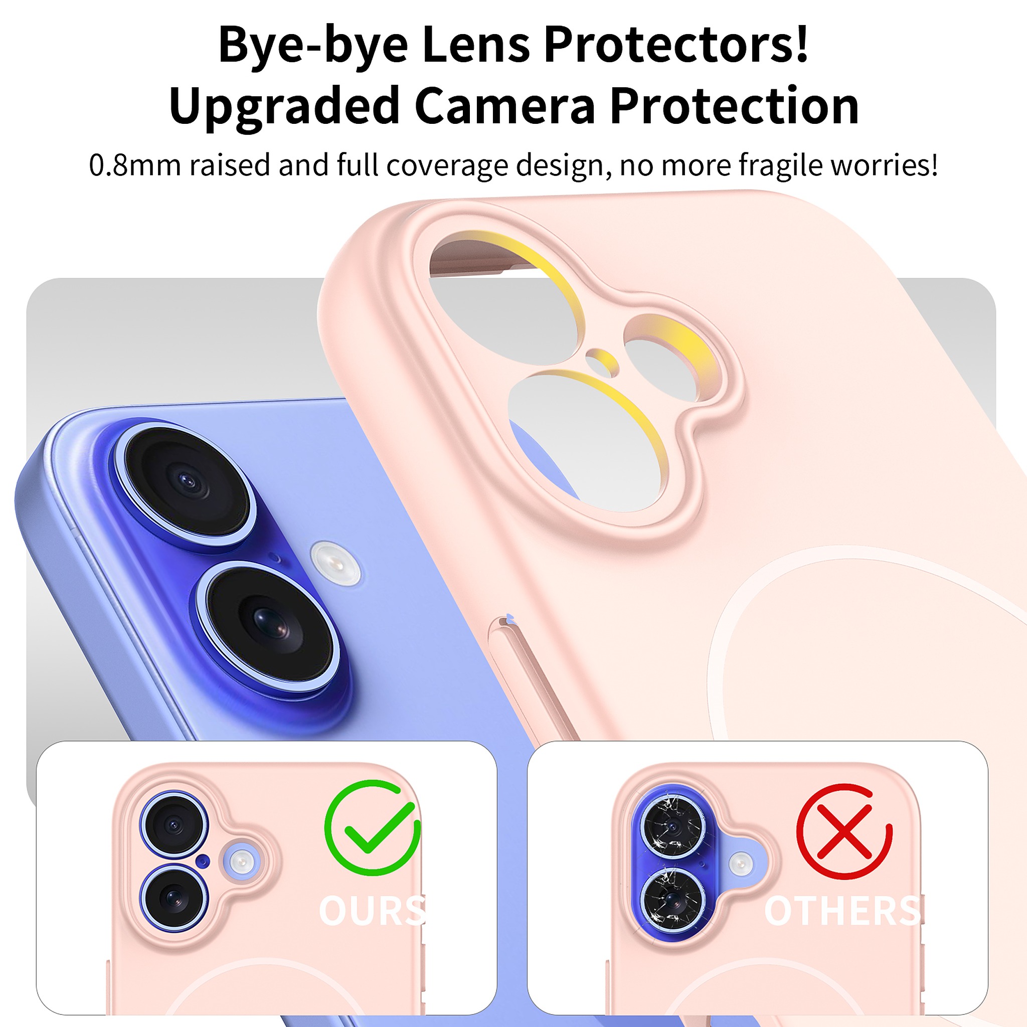 SendaFit Solid-Color Two-in-One MagSafe Case for iPhone 16 detail 8