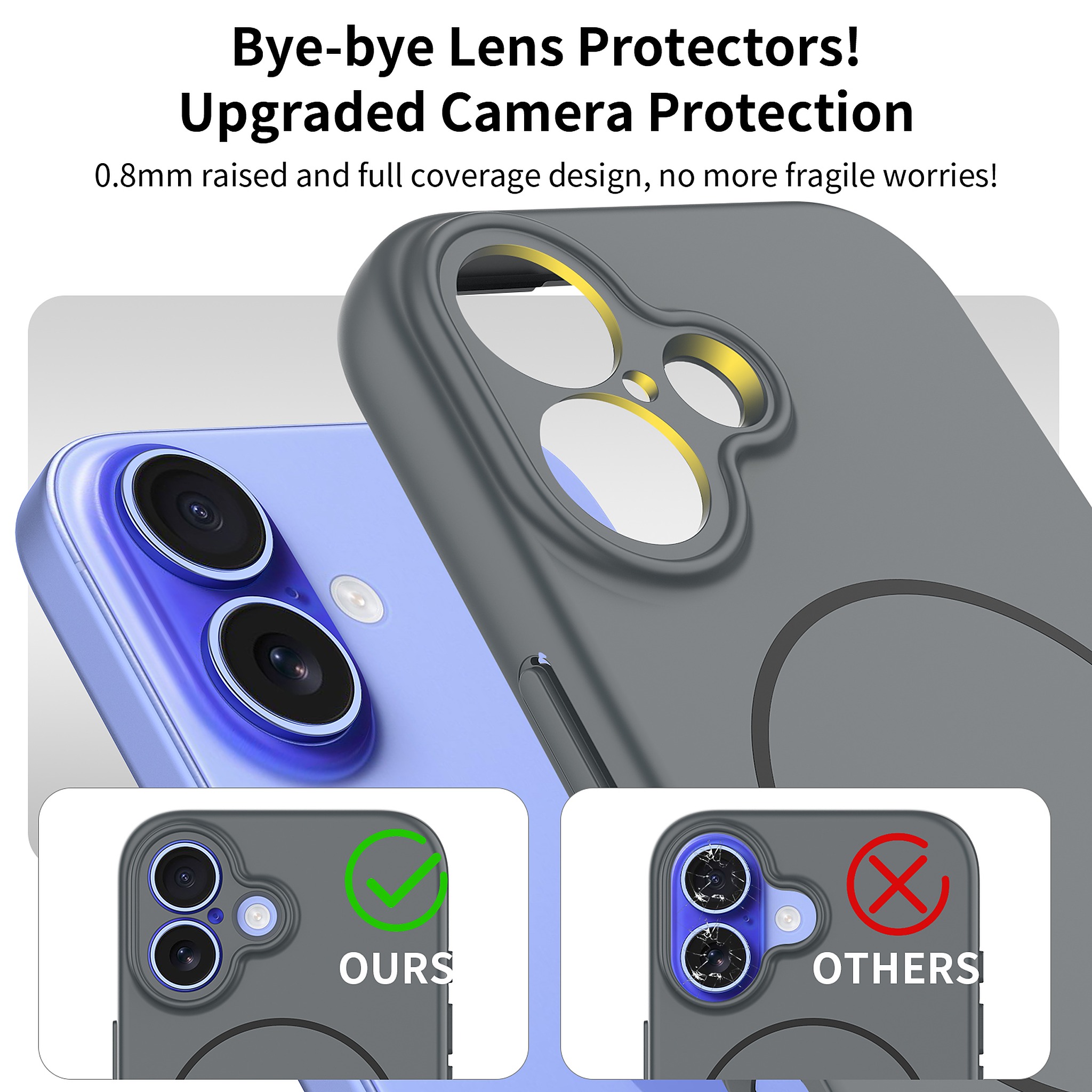 SendaFit Solid-Color Two-in-One MagSafe Case for iPhone 16 detail 9