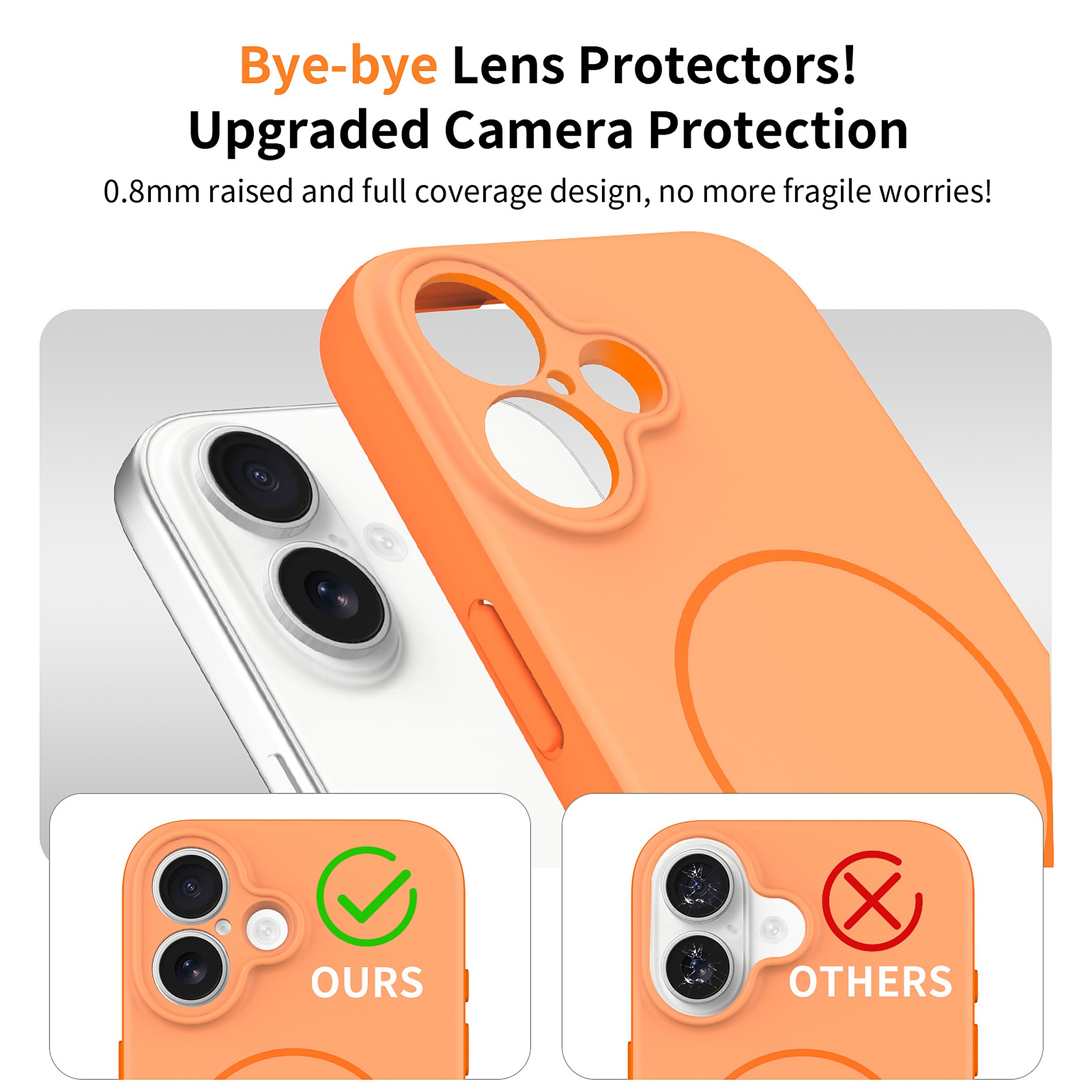 SendaFit Skin-Feel Two-in-One MagSafe Case for iPhone 16 detail 4