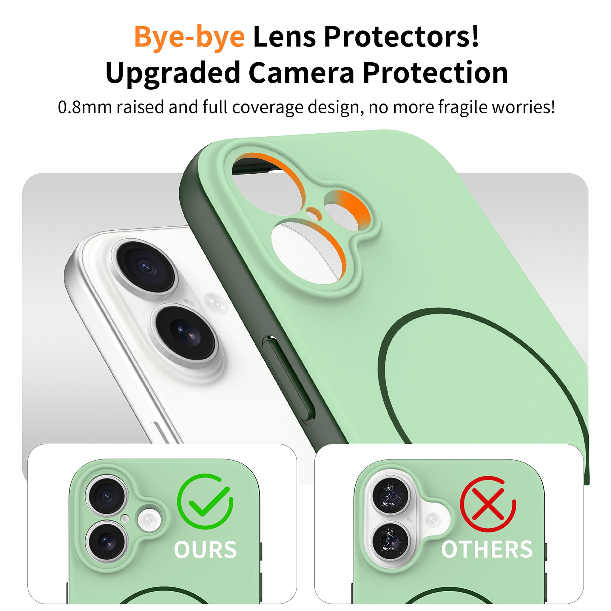 SendaFit Skin-Feel Two-in-One MagSafe Case for iPhone 16 detail 7