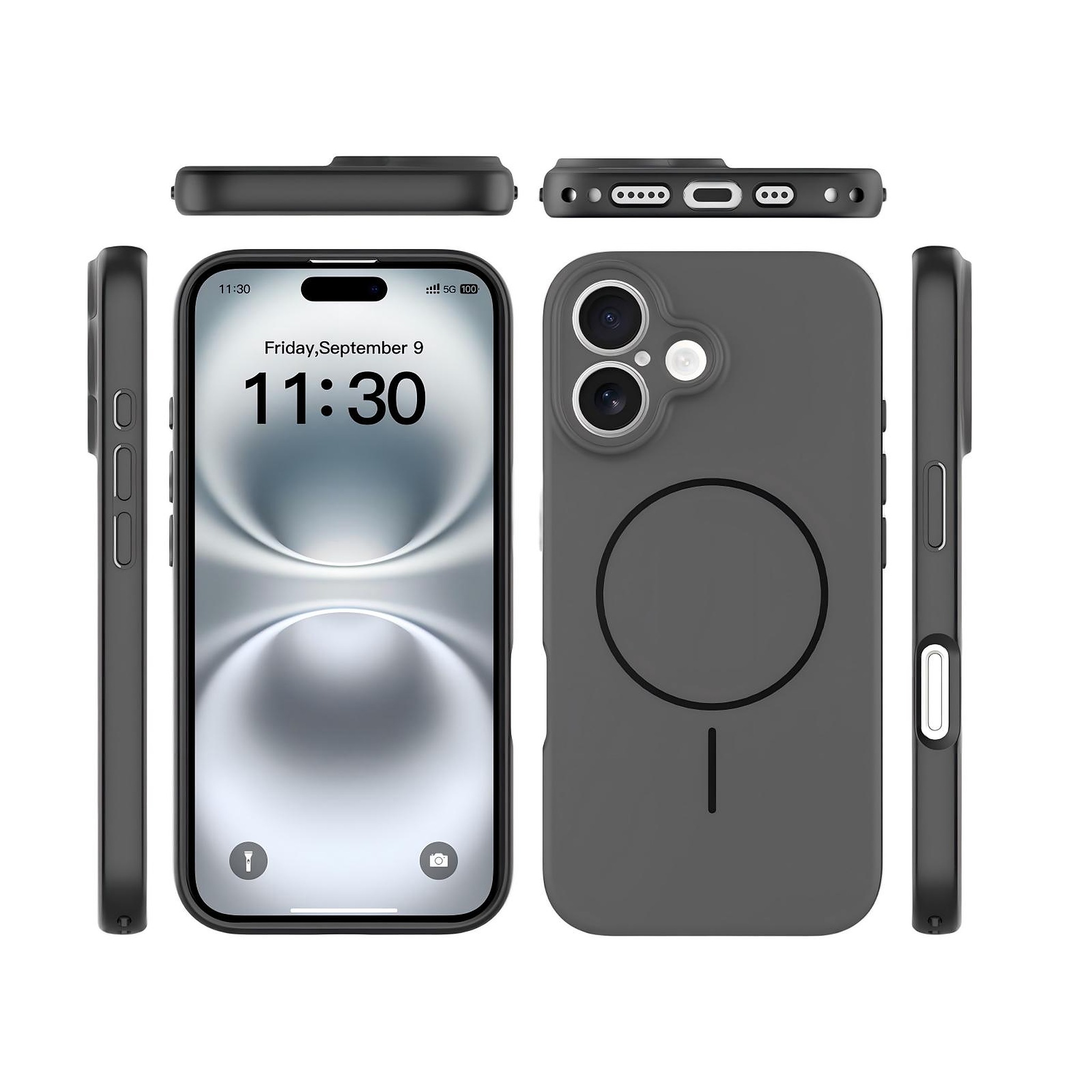 SendaFit Skin-Feel Two-in-One MagSafe Case for iPhone 16