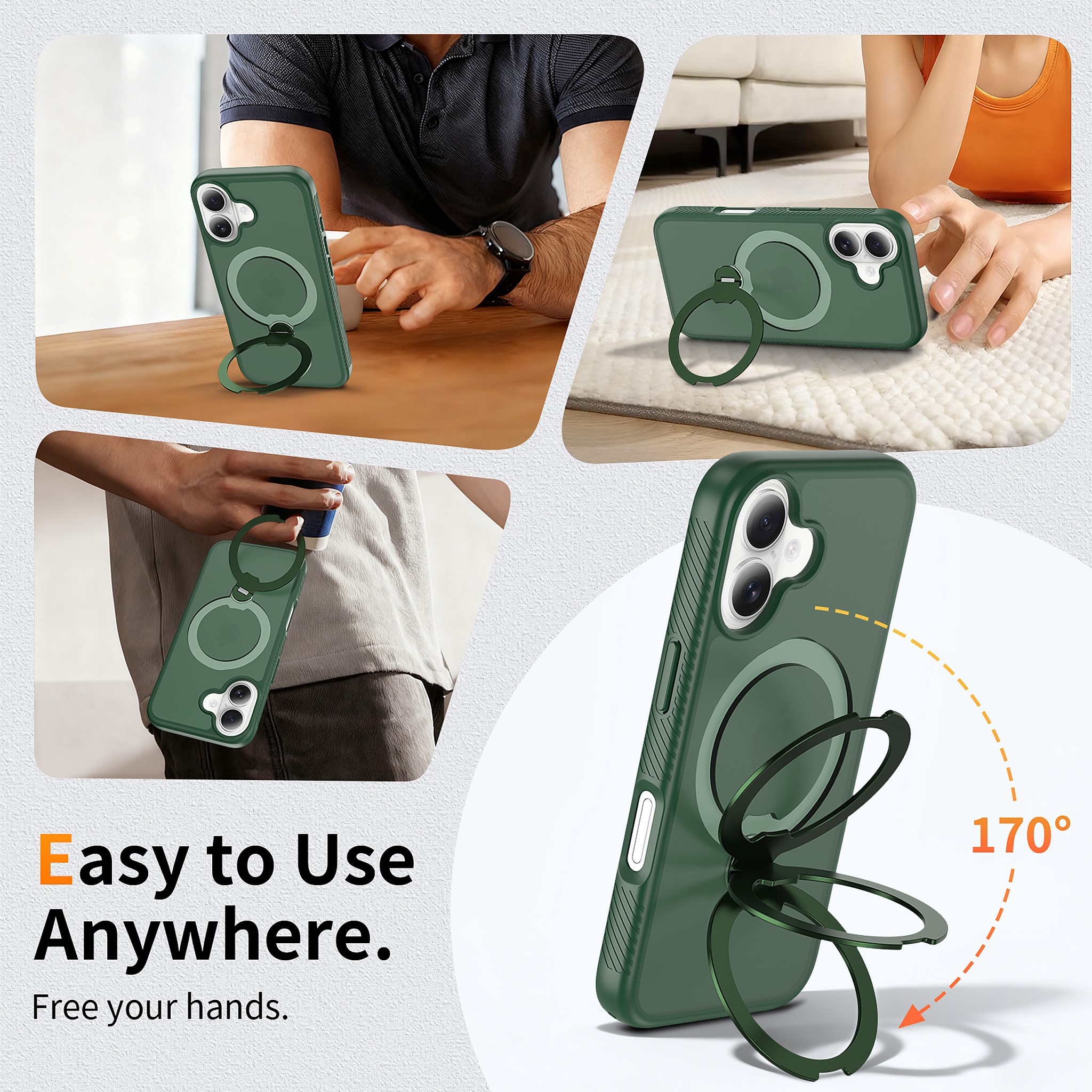 SendaFit 360° Full-Body Two-in-One Case for iPhone 16 detail 11
