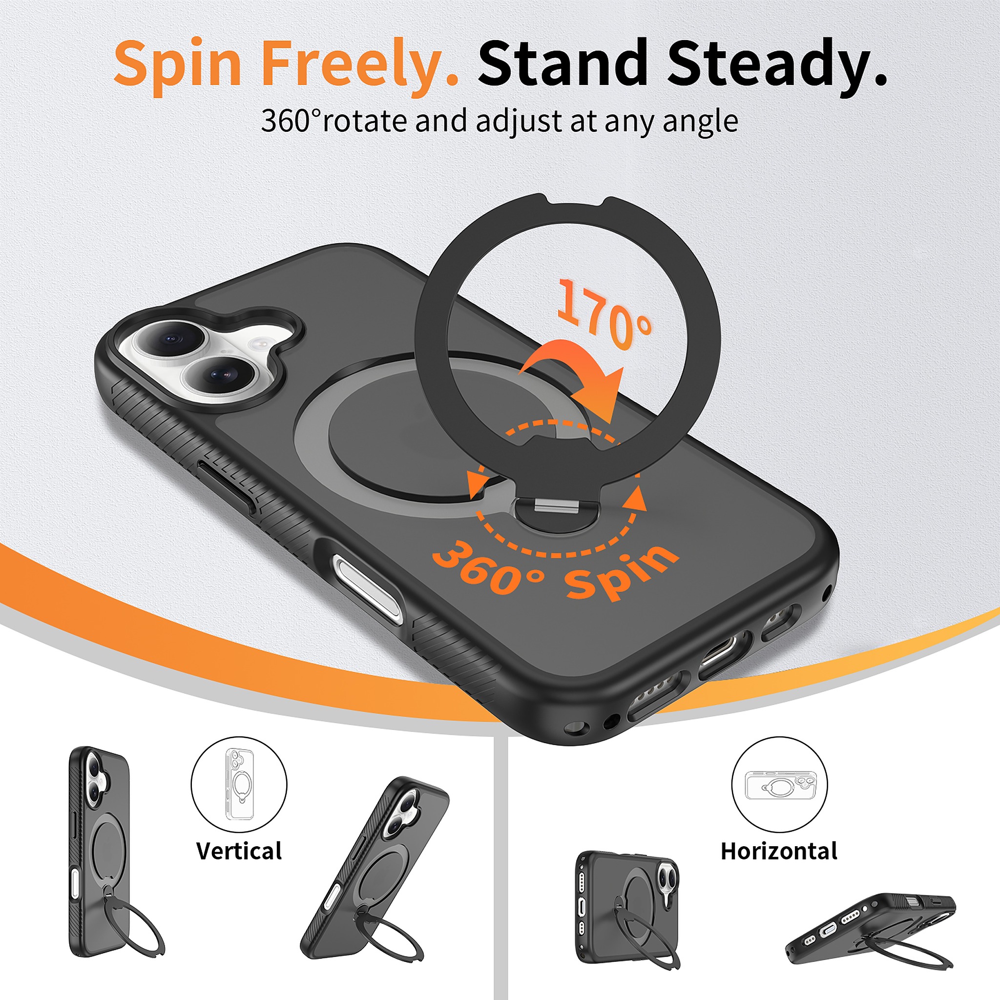 SendaFit 360° Full-Body Two-in-One Case for iPhone 16 detail 16