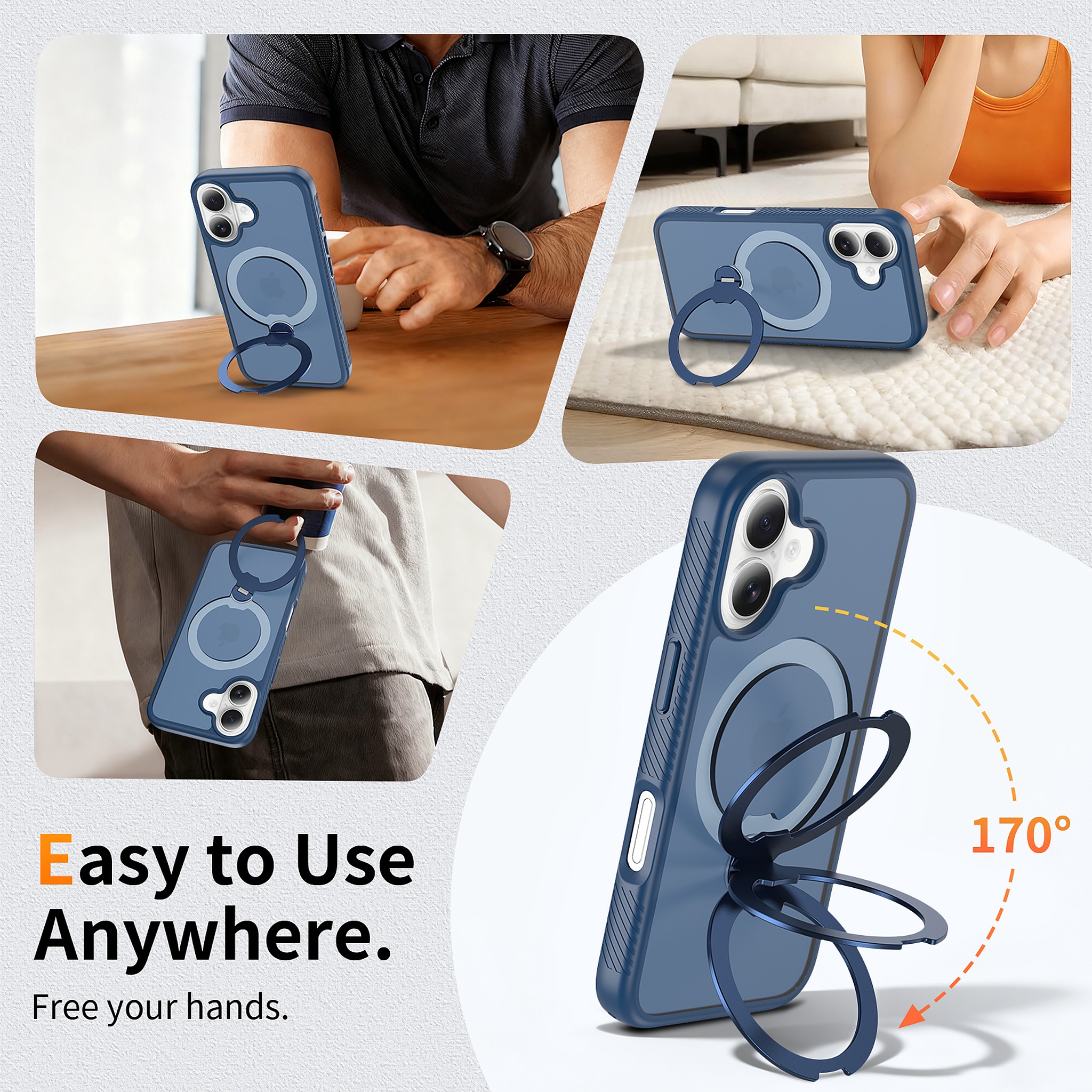 SendaFit 360° Full-Body Two-in-One Case for iPhone 16 detail 7
