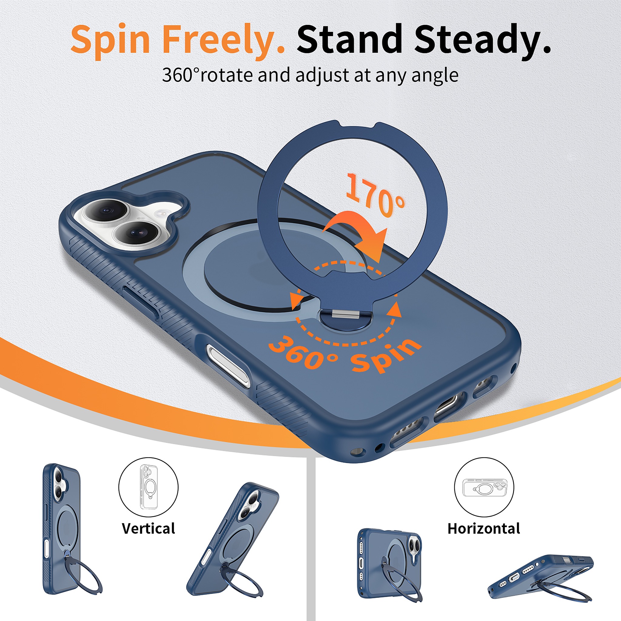 SendaFit 360° Full-Body Two-in-One Case for iPhone 16 detail 8