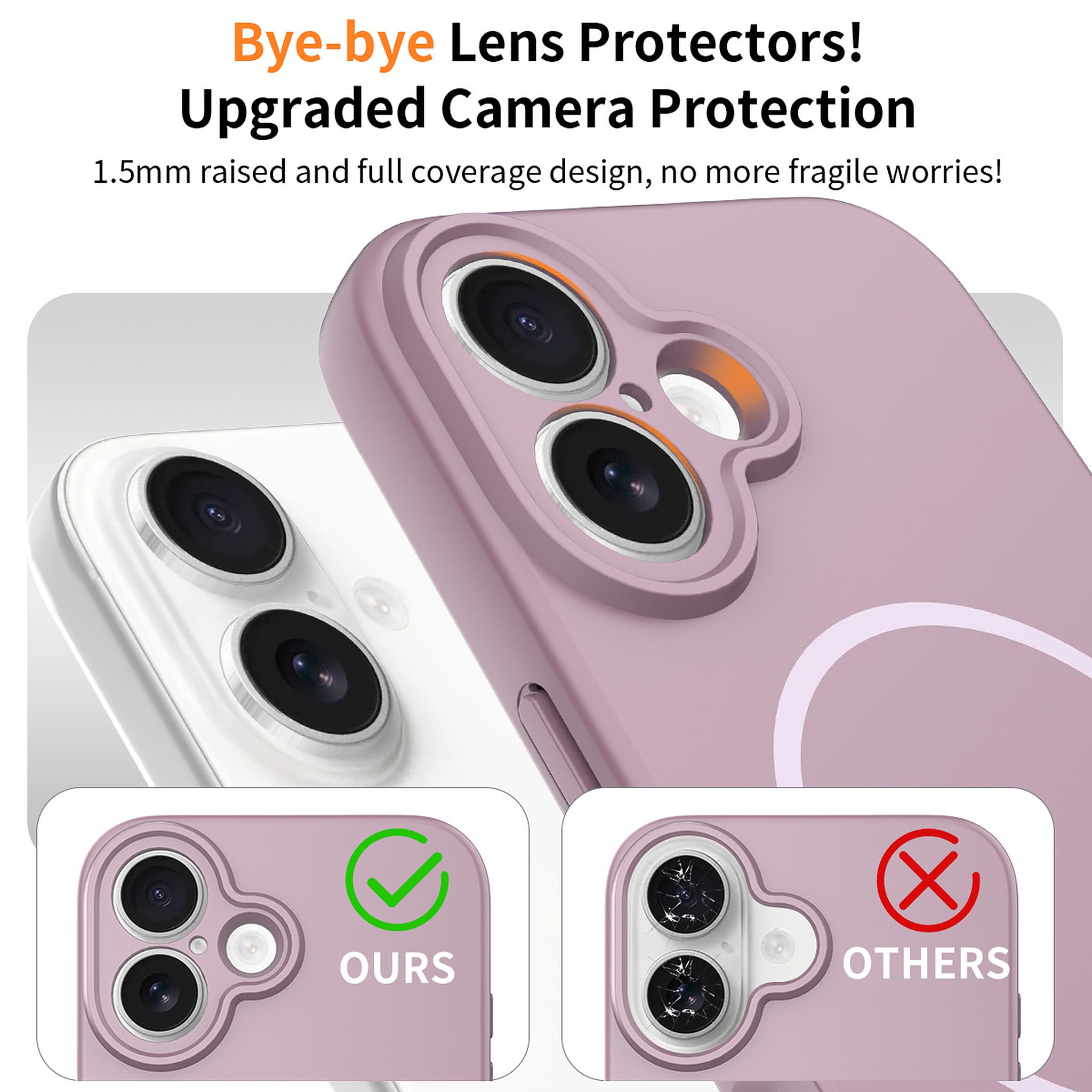 SendaFit Solid-Color Two-in-One MagSafe Case for iPhone 16 (006 Batch) detail 13