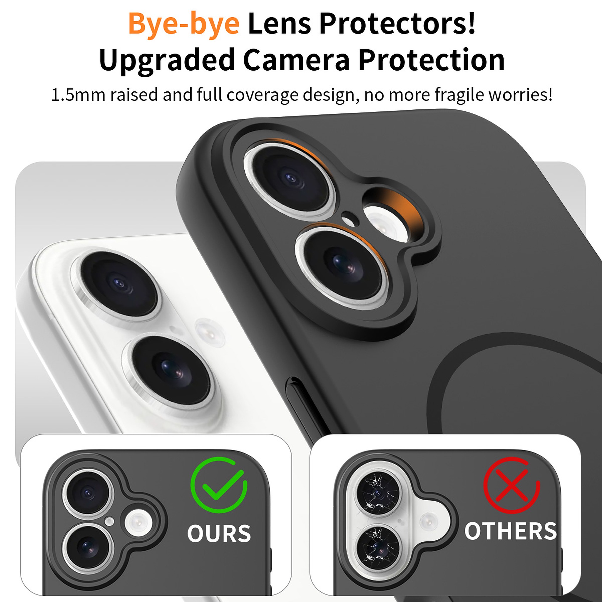 SendaFit Solid-Color Two-in-One MagSafe Case for iPhone 16 (006 Batch) detail 17