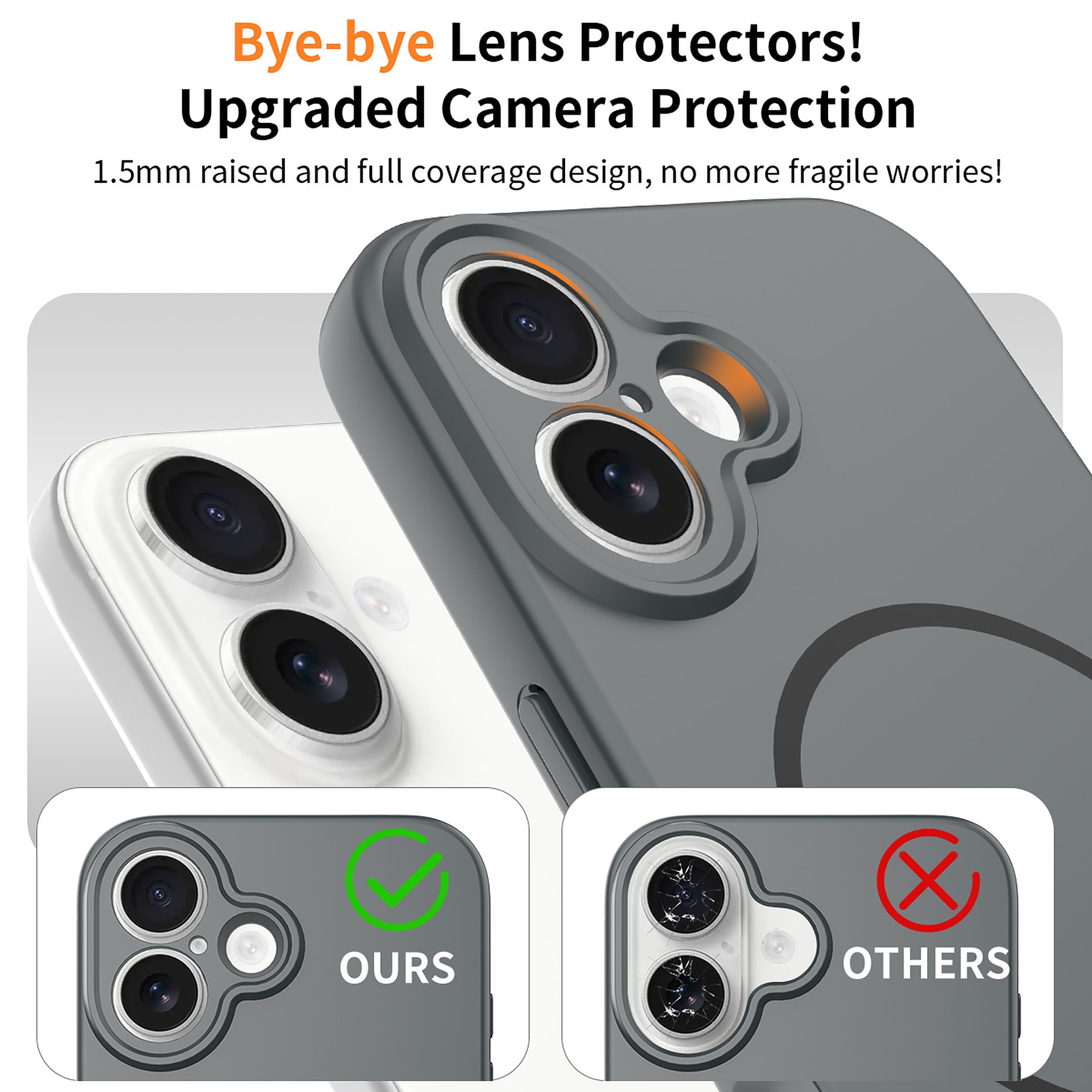 SendaFit Solid-Color Two-in-One MagSafe Case for iPhone 16 (006 Batch) detail 9