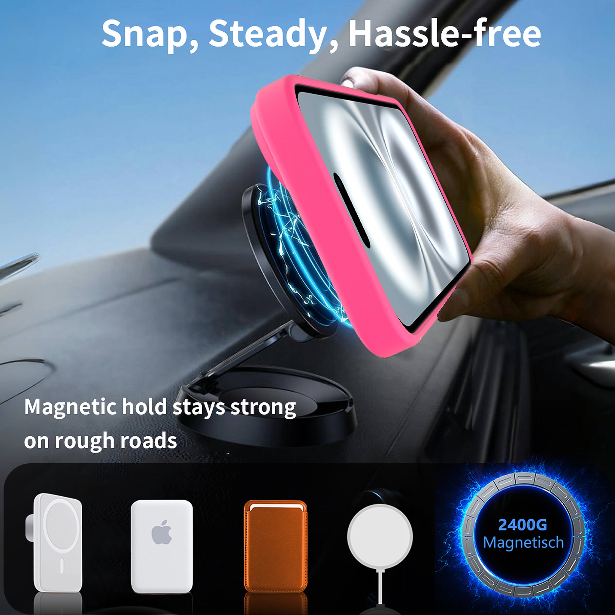 SendaFit Matte 45° Kickstand Case for iPhone 16 detail 14