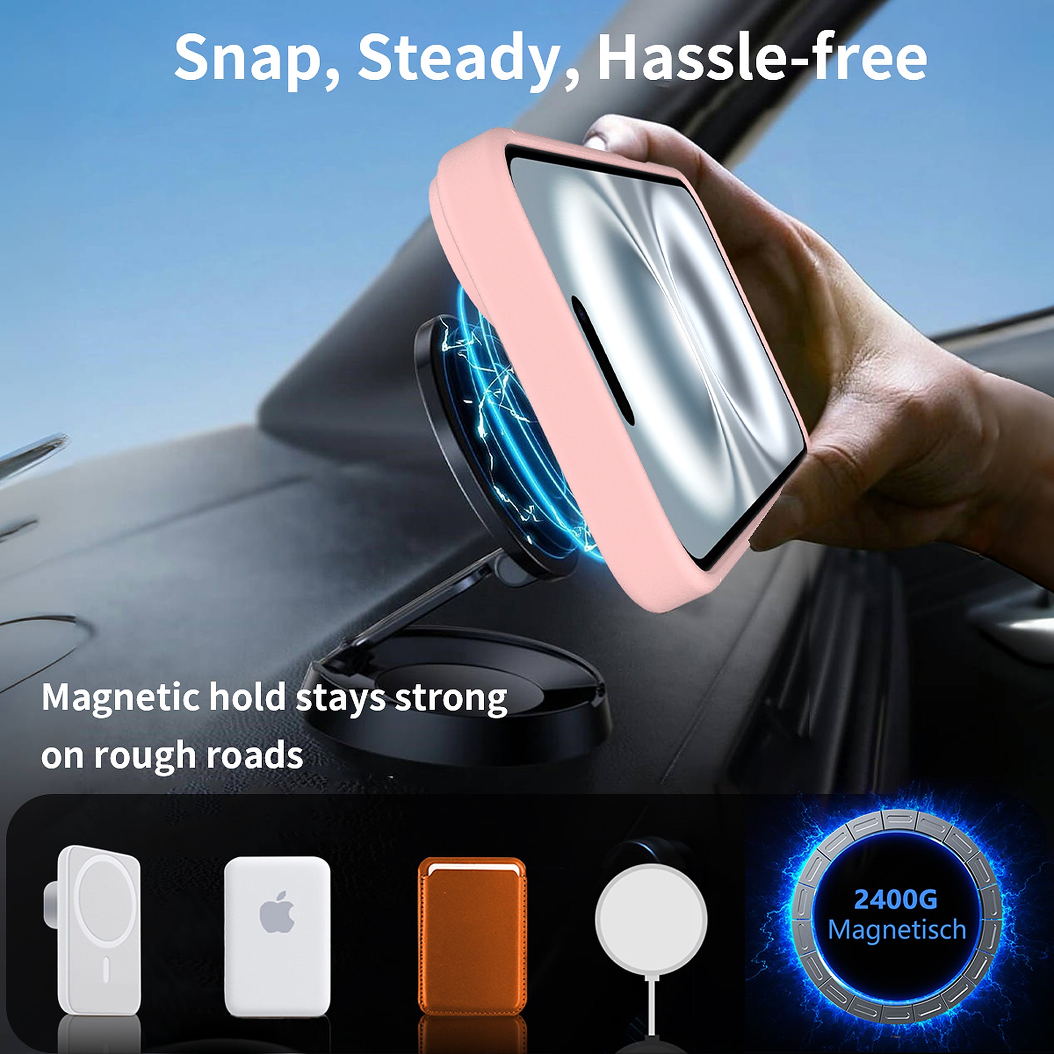 SendaFit Matte 45° Kickstand Case for iPhone 16 detail 15