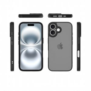 SendaFit Precise-Cutout Matte Skin-Feel Case for iPhone 16