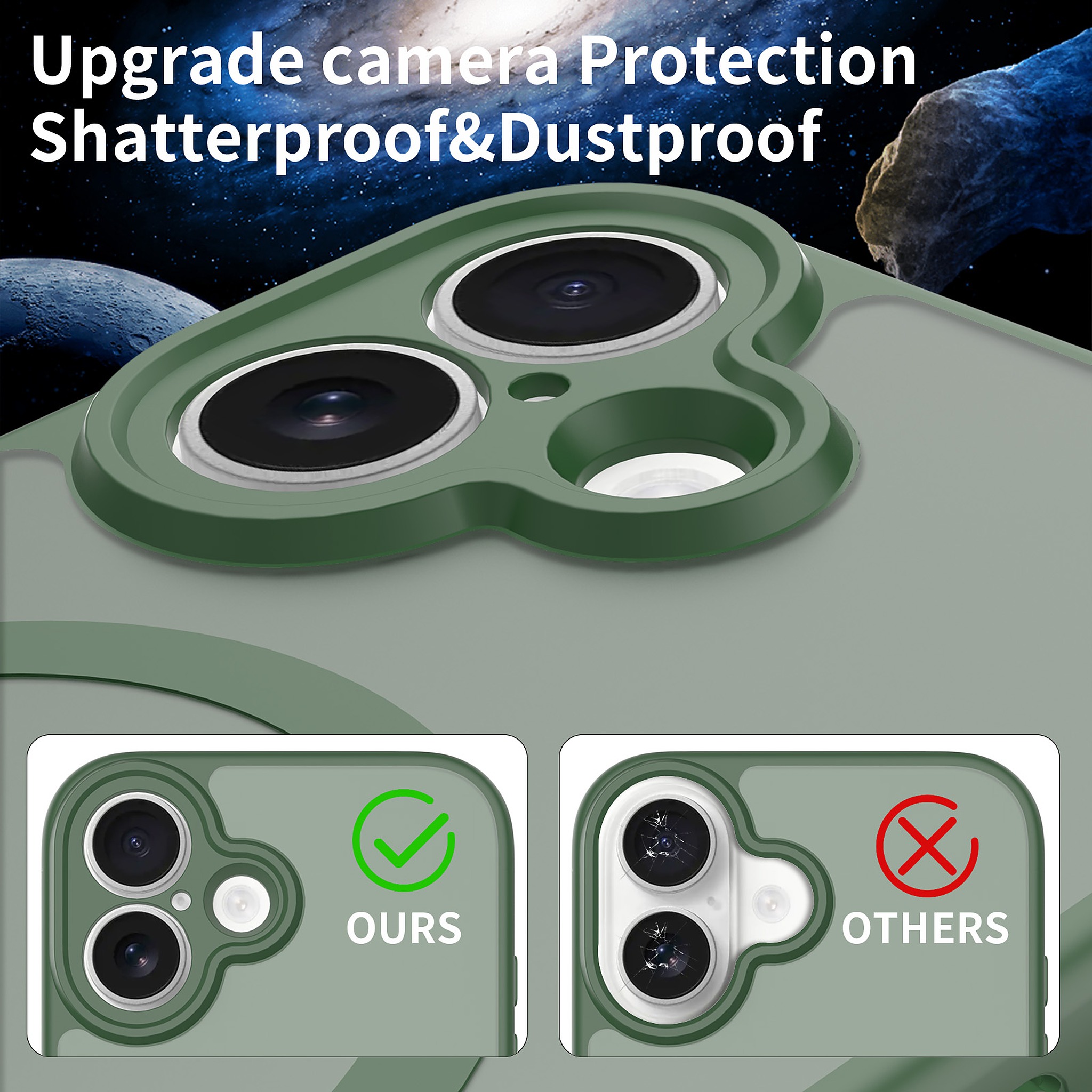 SendaFit Precise-Cutout Matte Skin-Feel MagSafe Case for iPhone 16 detail 31