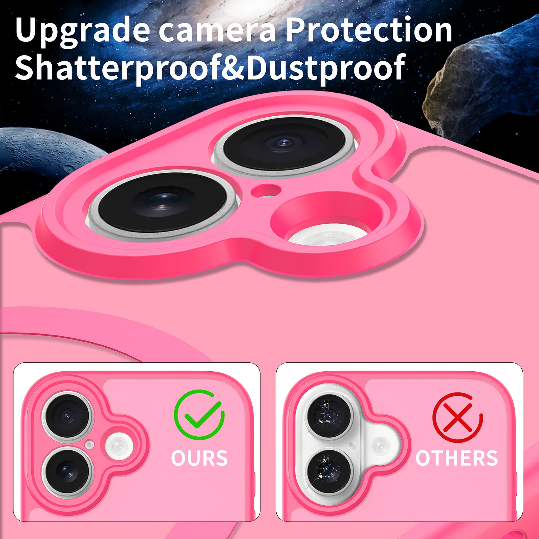 SendaFit Precise-Cutout Matte Skin-Feel MagSafe Case for iPhone 16 detail 32