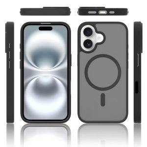 SendaFit Matte Skin-Feel Camera-Button Two-in-One MagSafe Case for iPhone 16