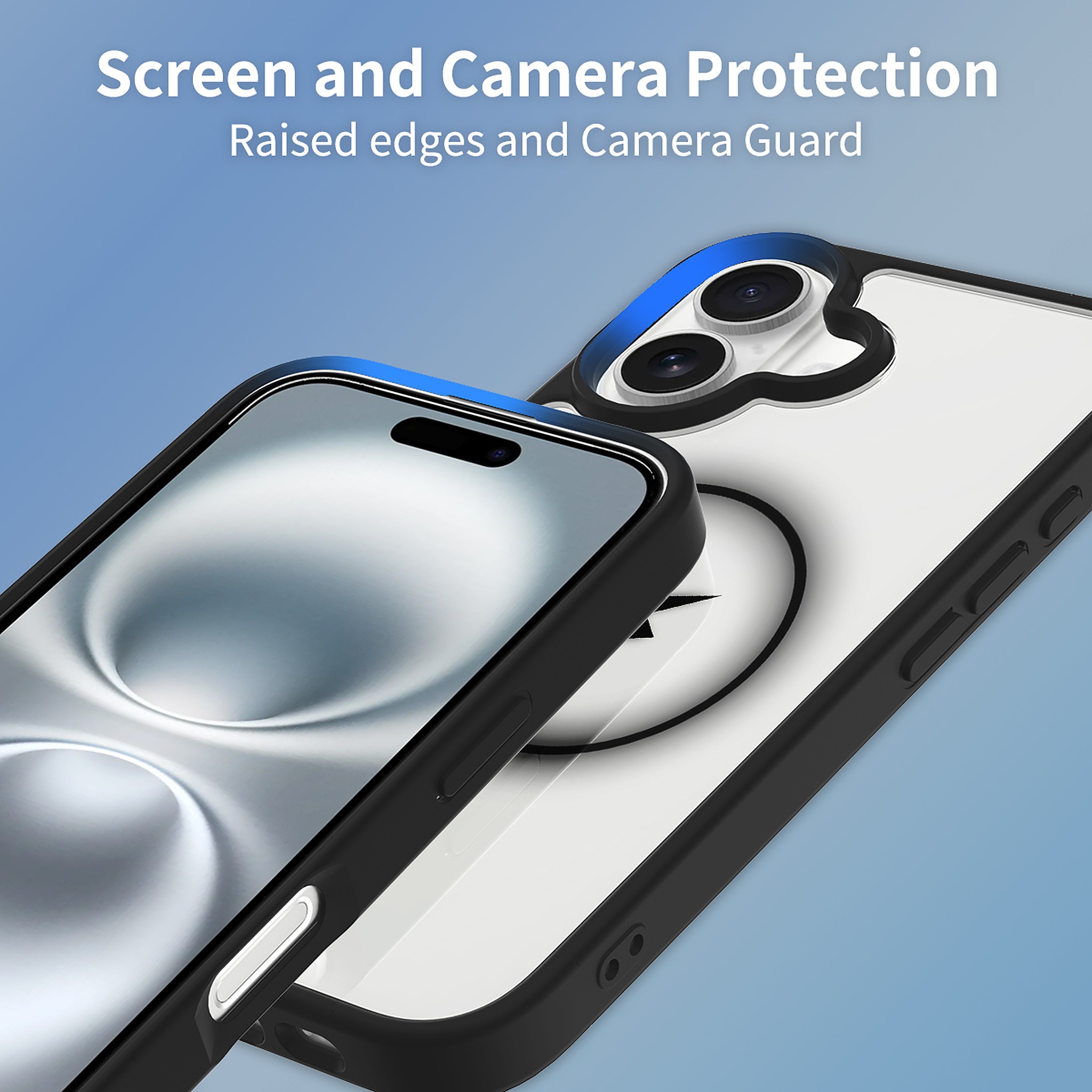 SendaFit Clear Two-in-One MagSafe Case for iPhone 16 detail 5