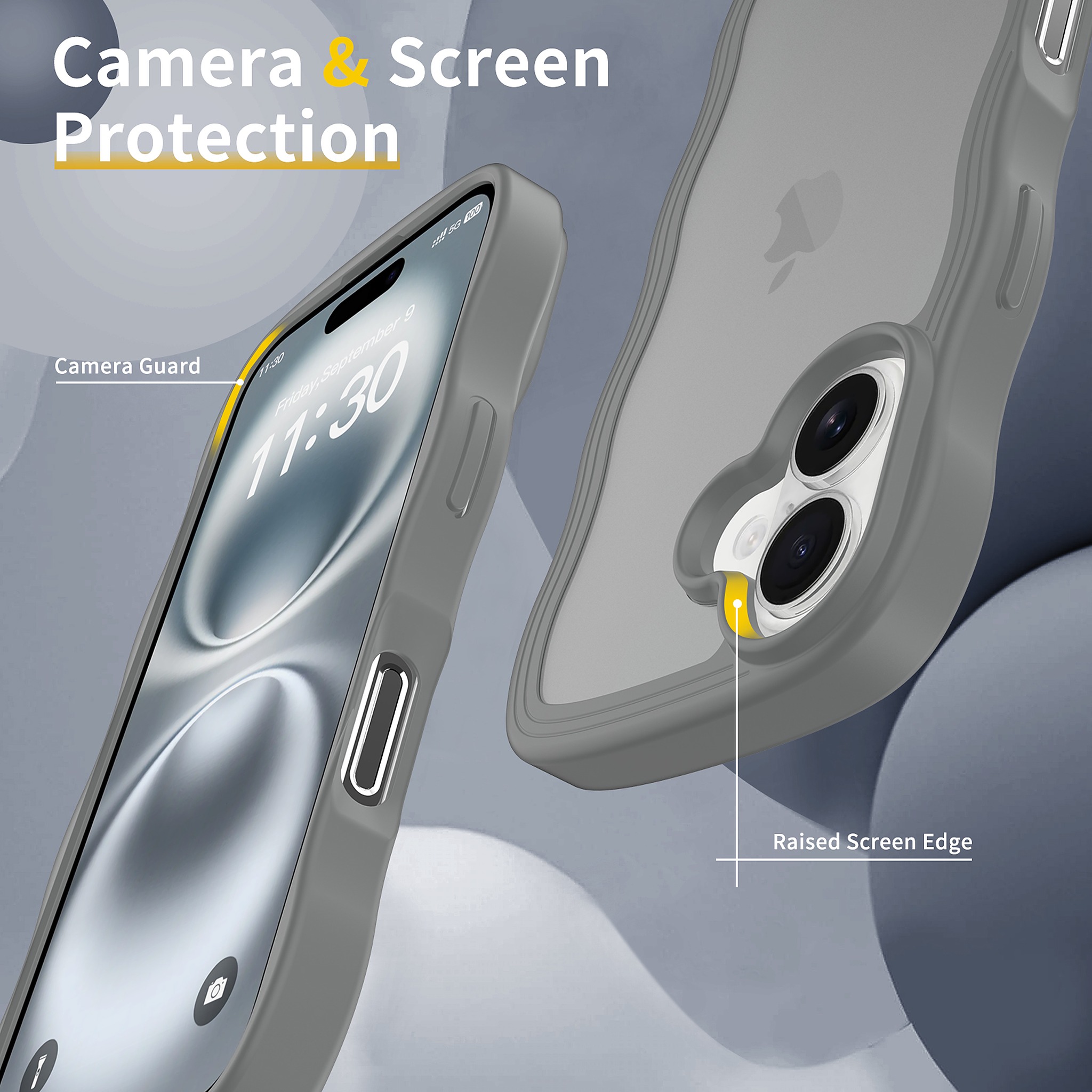 SendaFit Wavy Matte Two-in-One Case for iPhone 16 detail 10