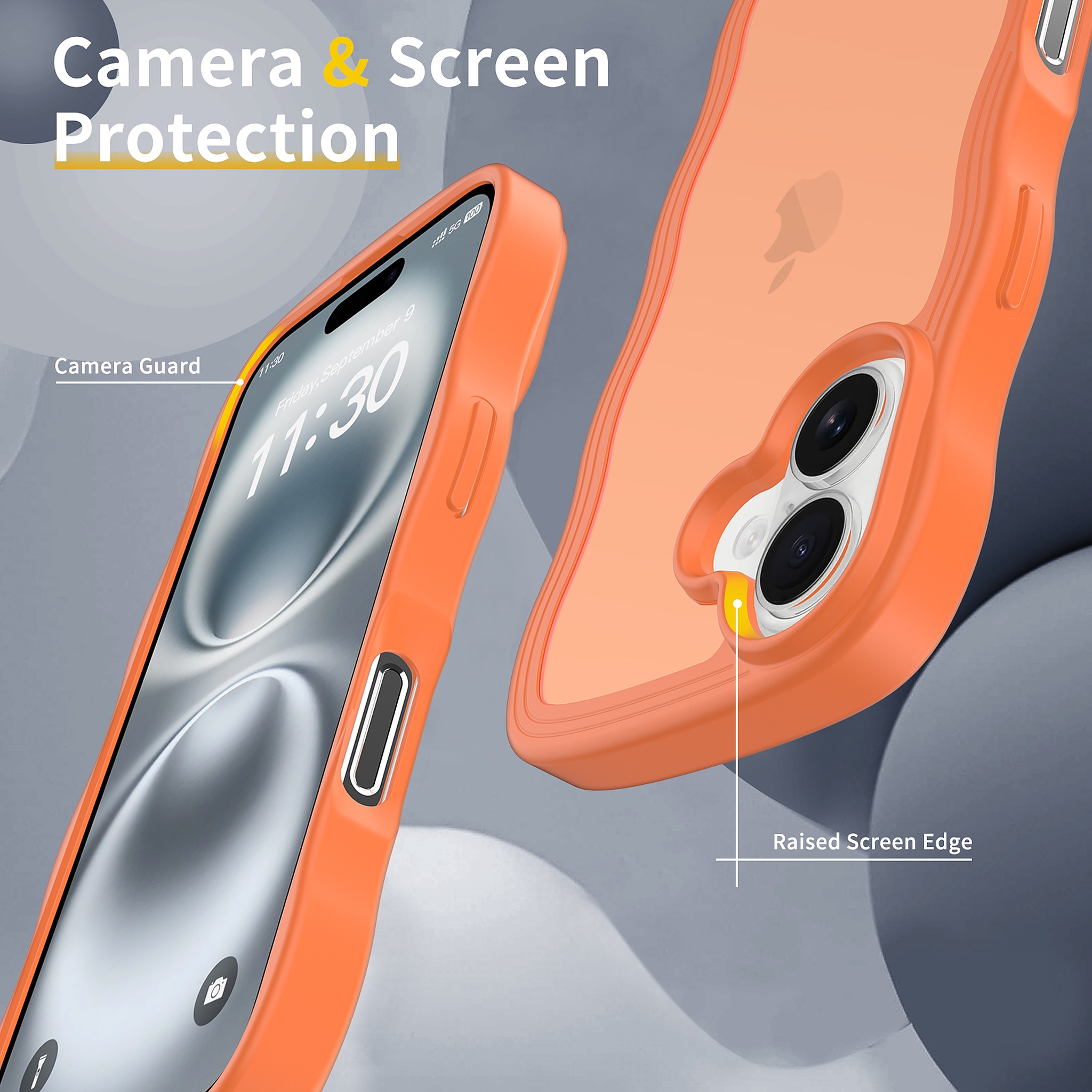 SendaFit Wavy Matte Two-in-One Case for iPhone 16 detail 11
