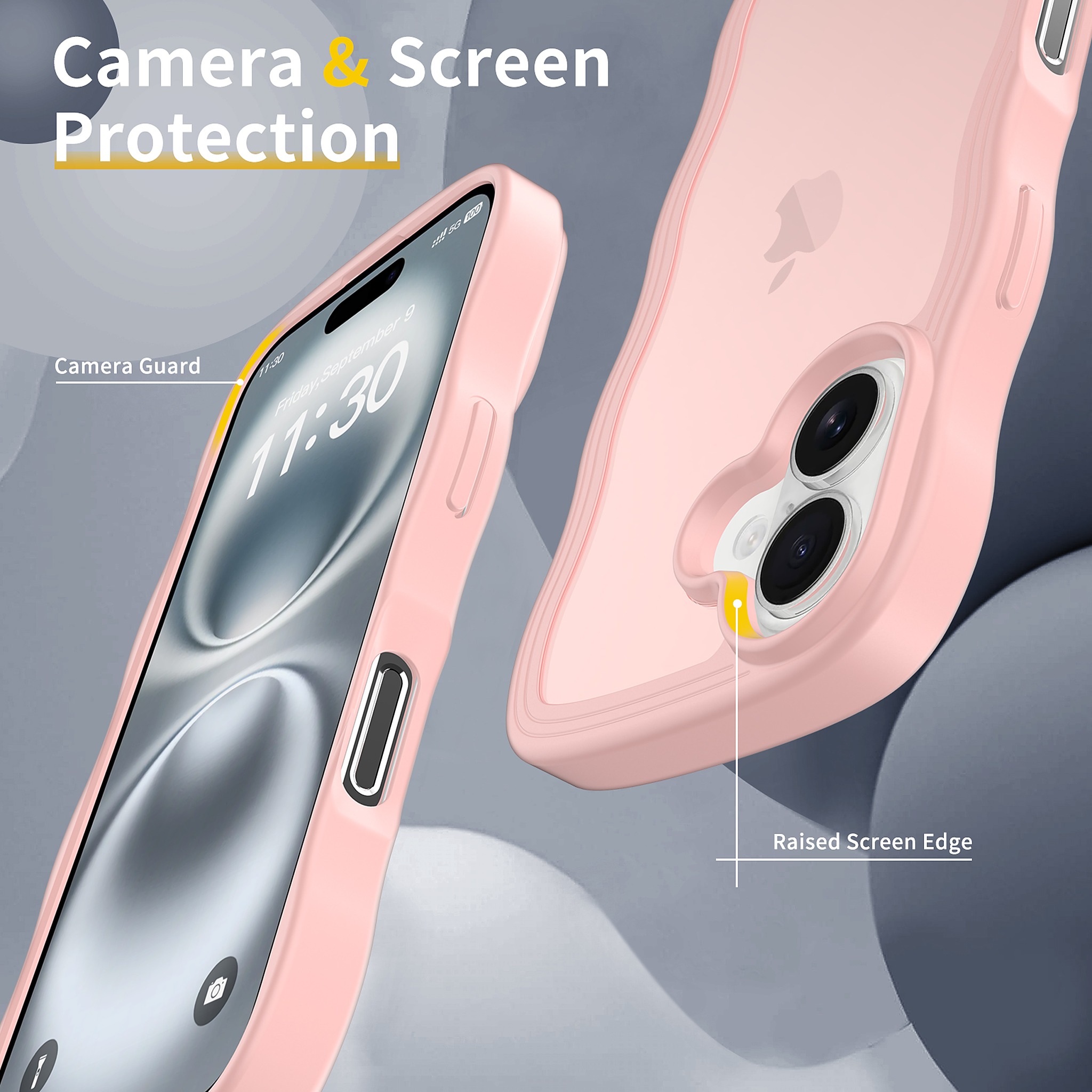 SendaFit Wavy Matte Two-in-One Case for iPhone 16 detail 16