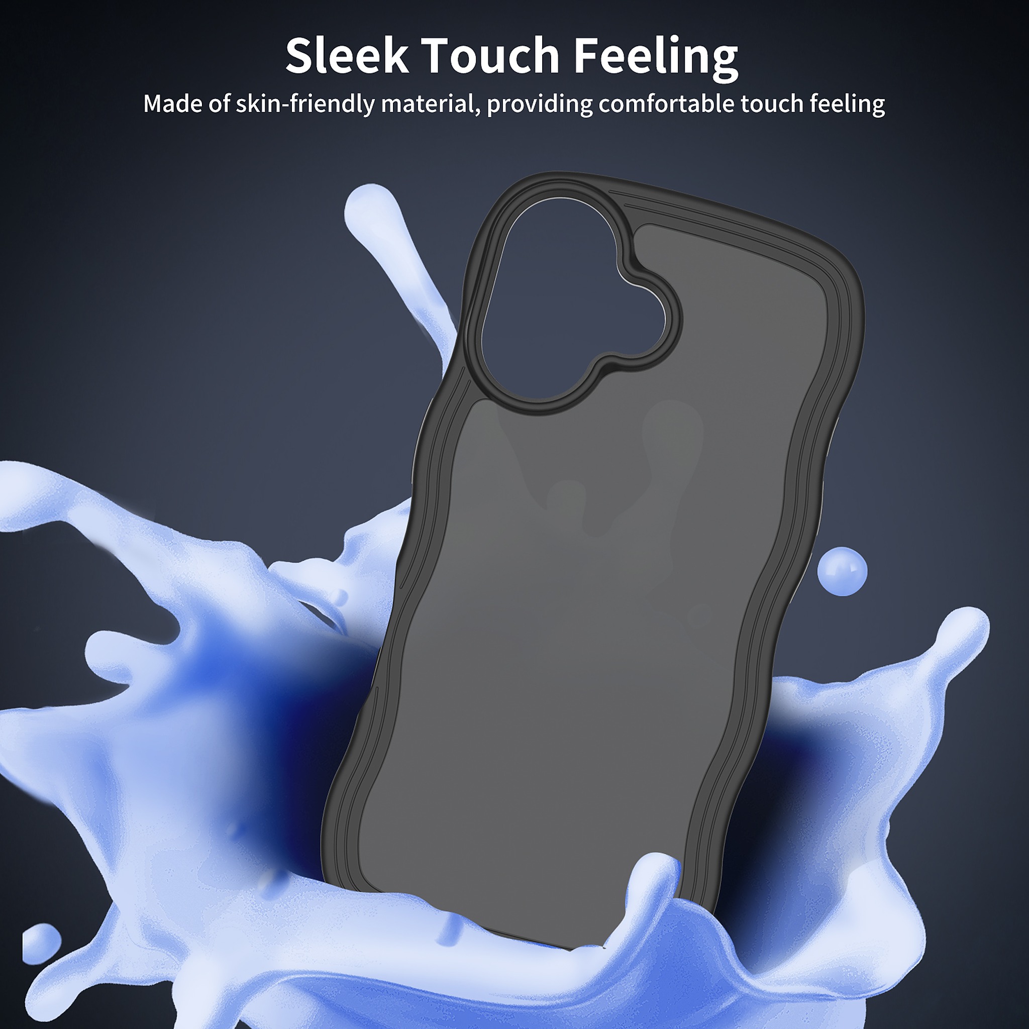 SendaFit Wavy Matte Two-in-One Case for iPhone 16 detail 3