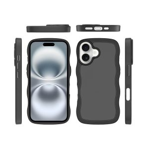 SendaFit Wavy Matte Two-in-One Case for iPhone 16