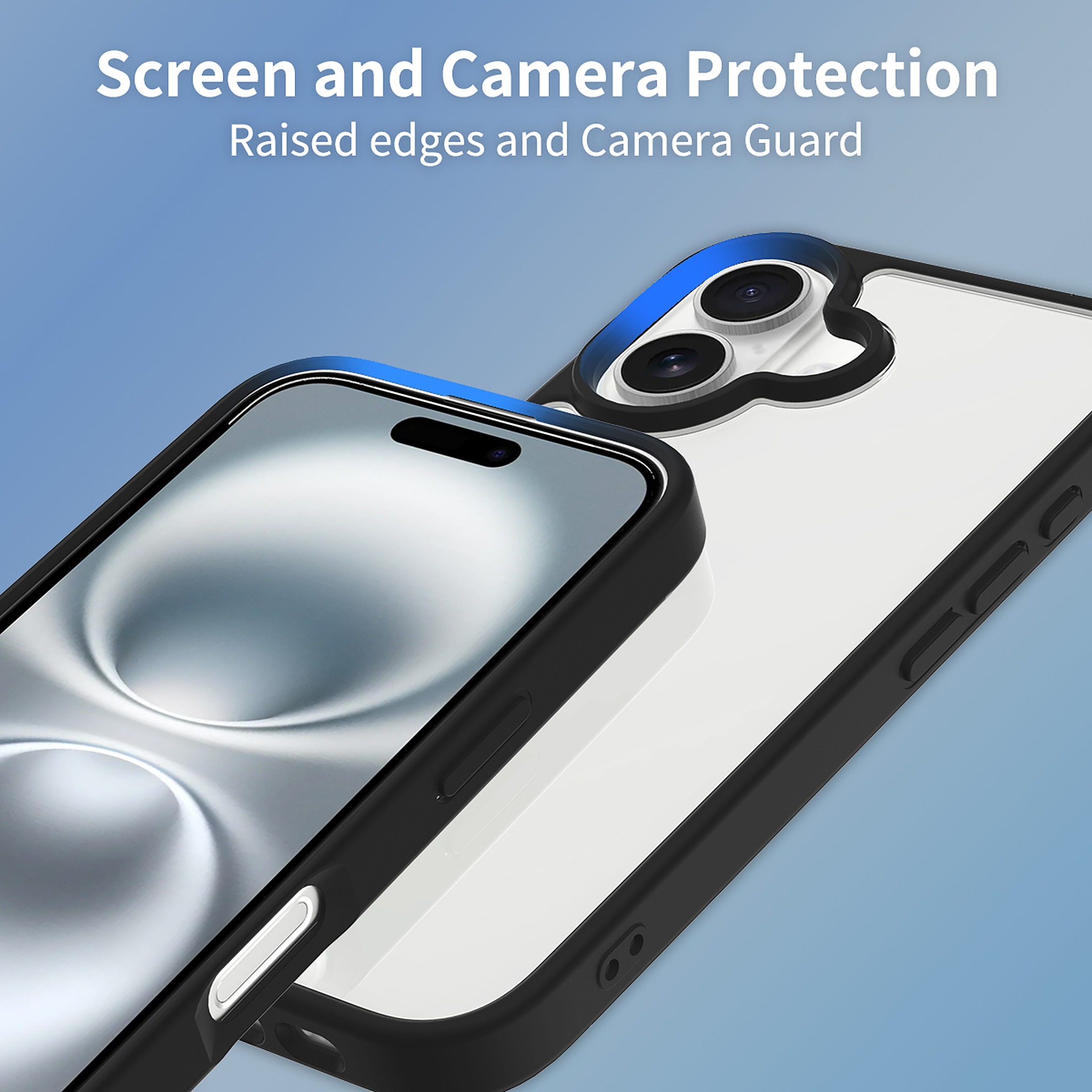 SendaFit Clear Two-in-One Case for iPhone 16 detail 2