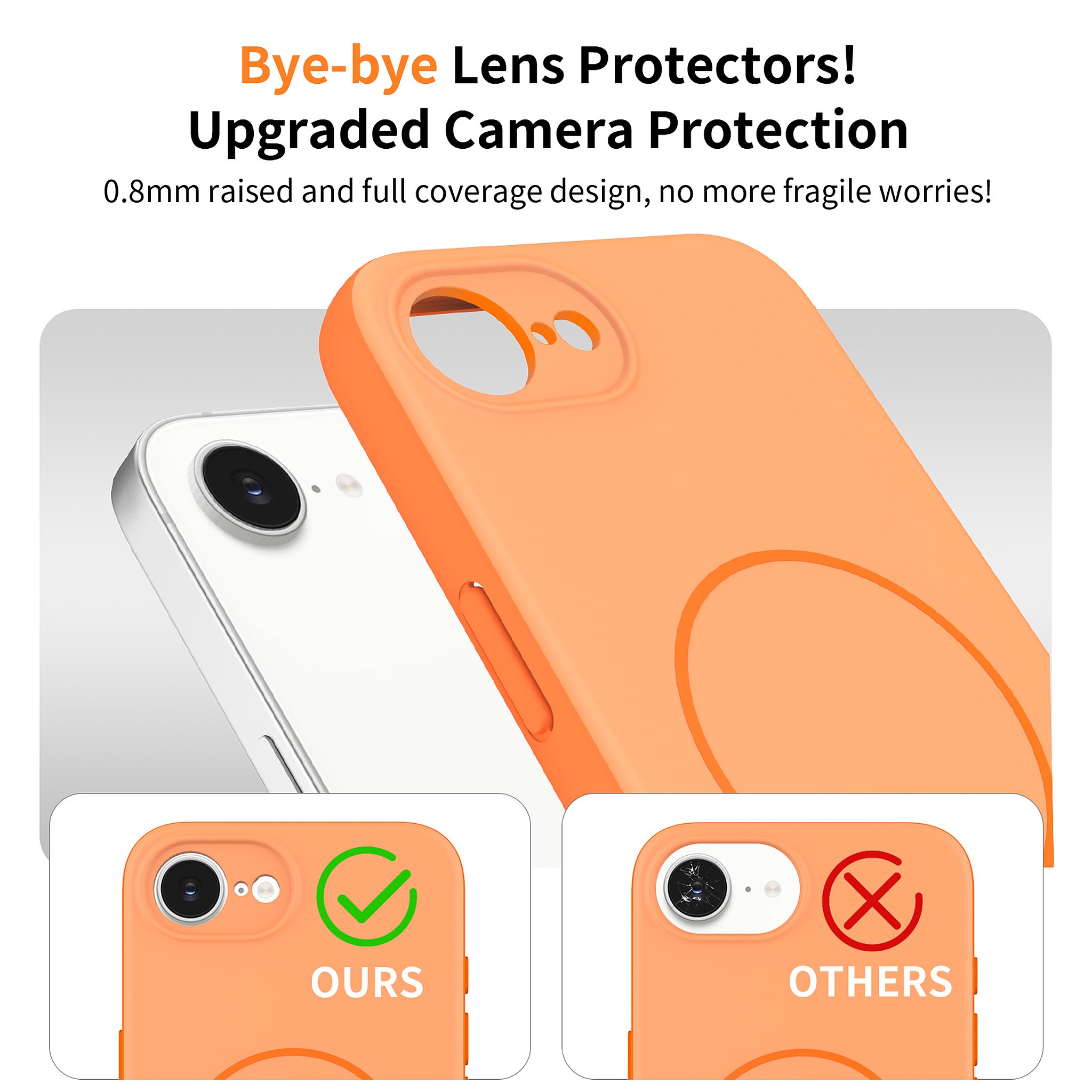 SendaFit Skin-Feel Two-in-One MagSafe Case for iPhone 16e (003 Batch) detail 1