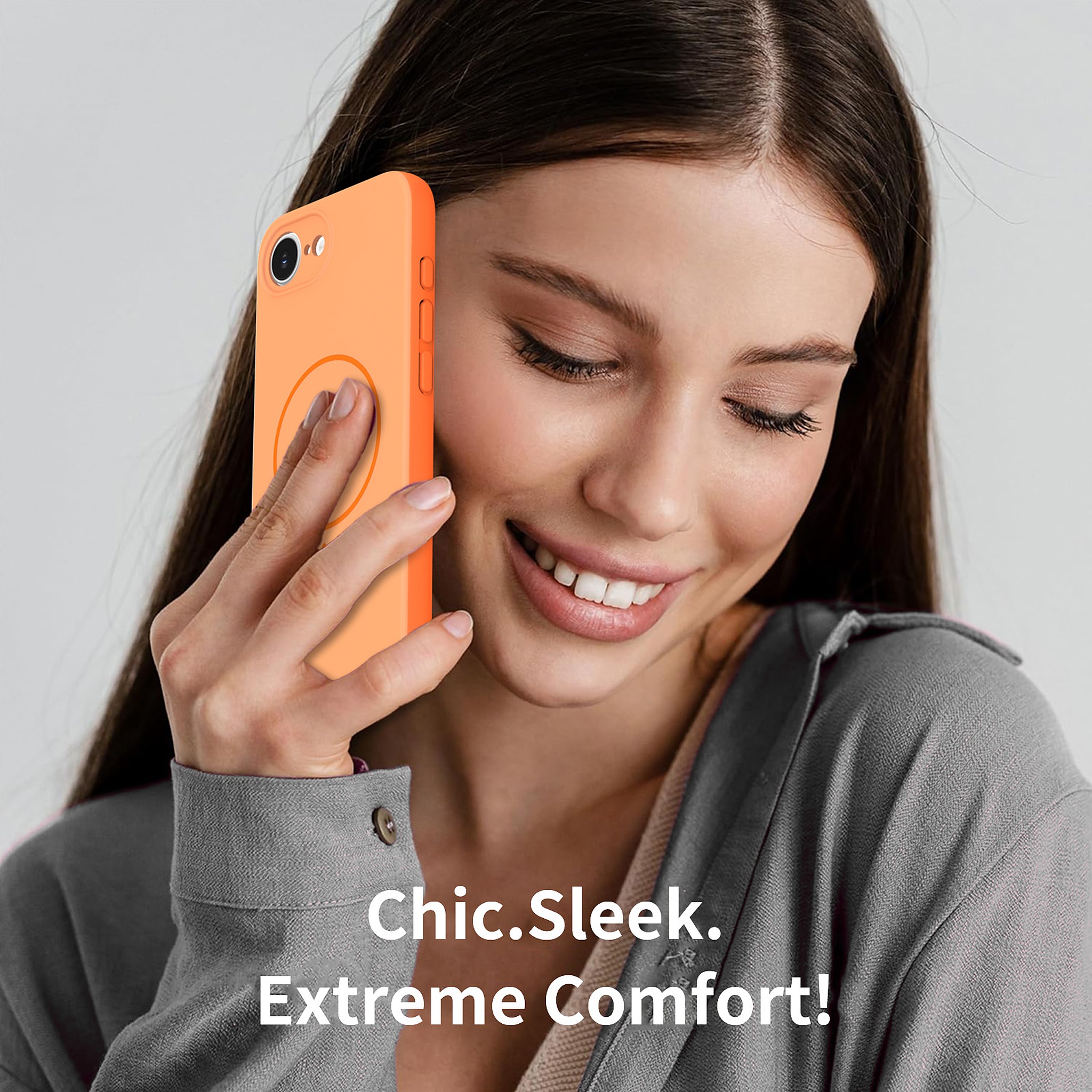 SendaFit Skin-Feel Two-in-One MagSafe Case for iPhone 16e (003 Batch) detail 2