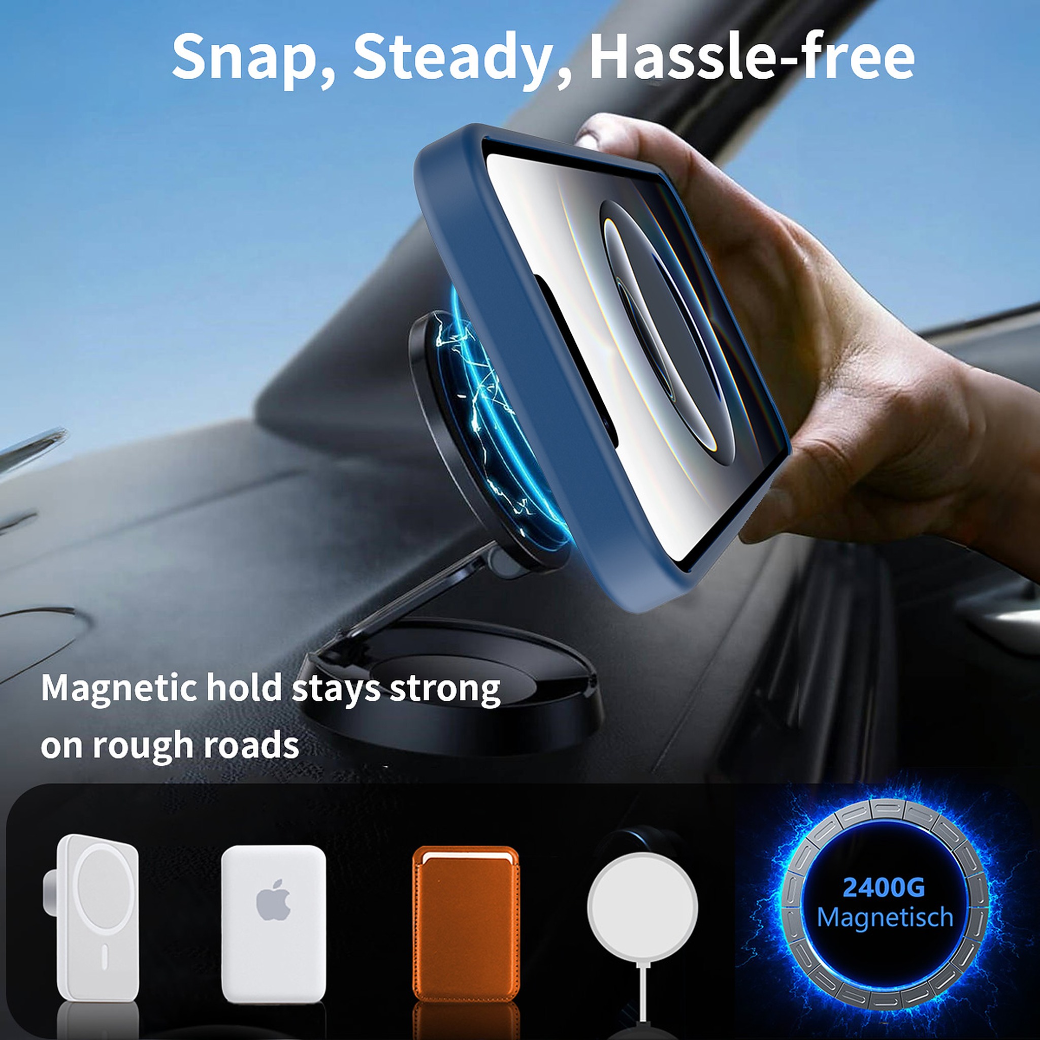SendaFit Matte 45° Kickstand MagSafe Case for iPhone 16e detail 15