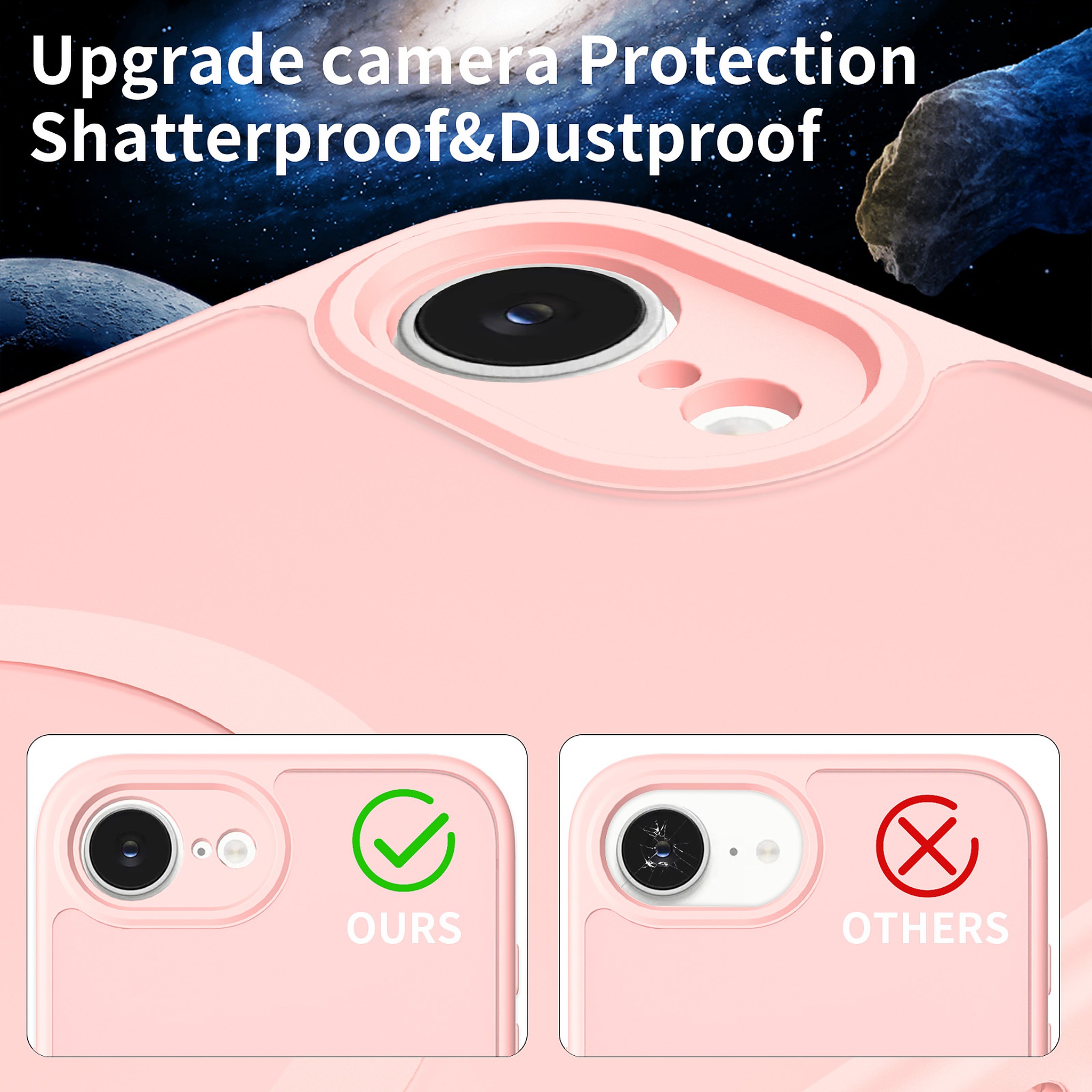 SendaFit Precise-Cutout Matte Skin-Feel MagSafe Case for iPhone 16e detail 30