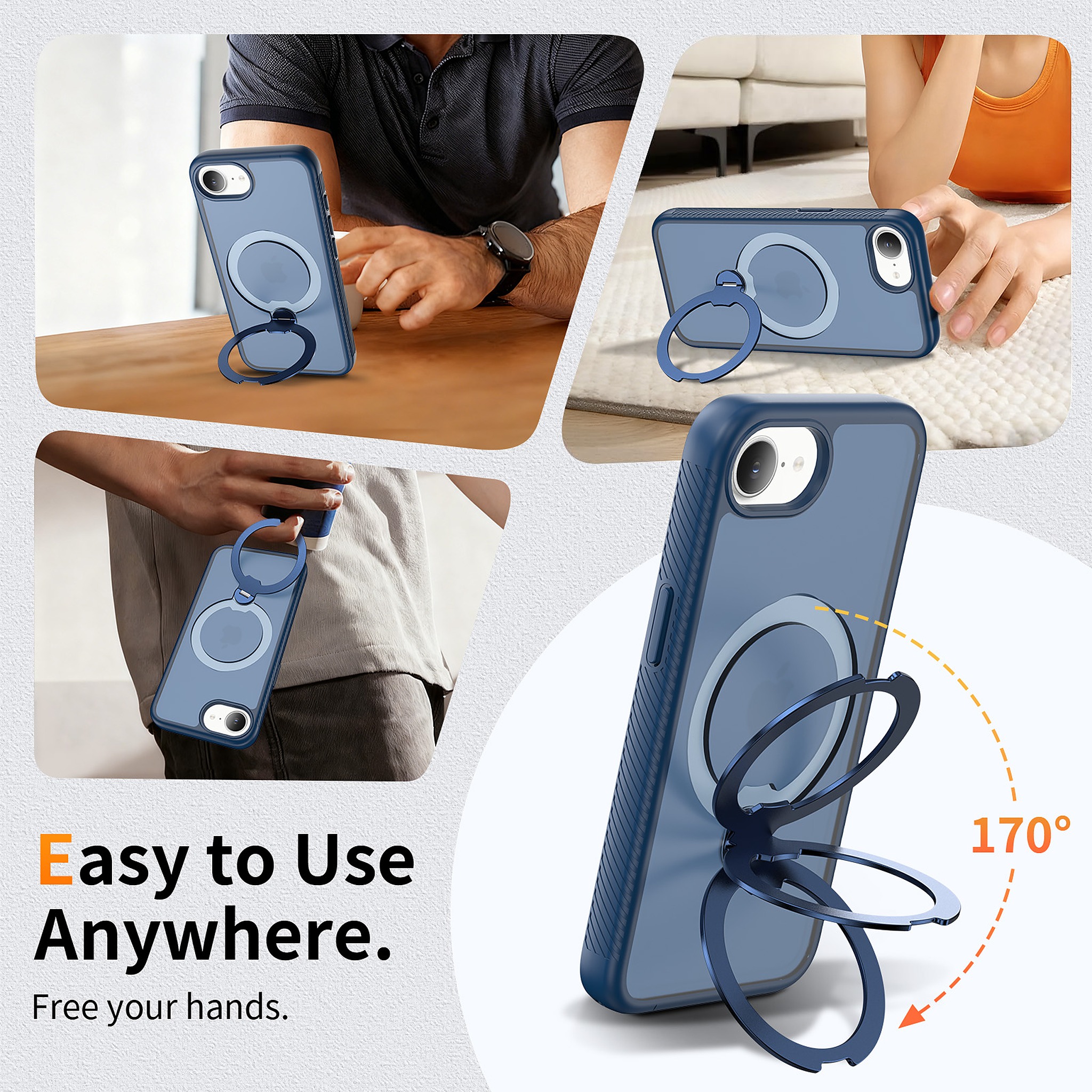 SendaFit 360° Full-Body Two-in-One Case for iPhone 16e detail 11