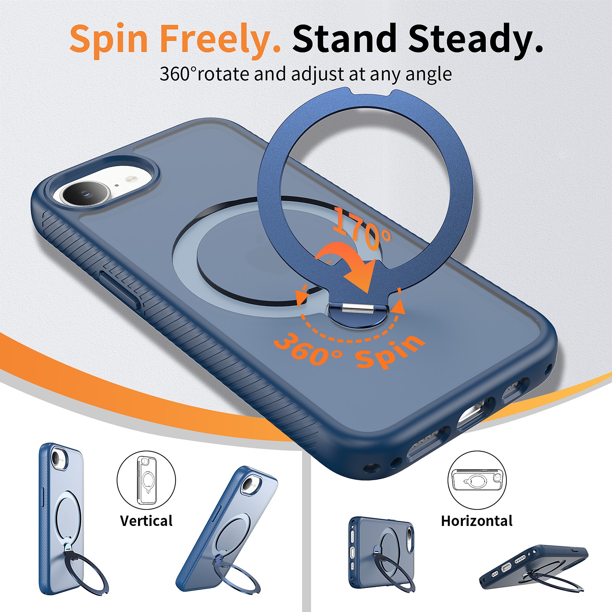 SendaFit 360° Full-Body Two-in-One Case for iPhone 16e detail 13