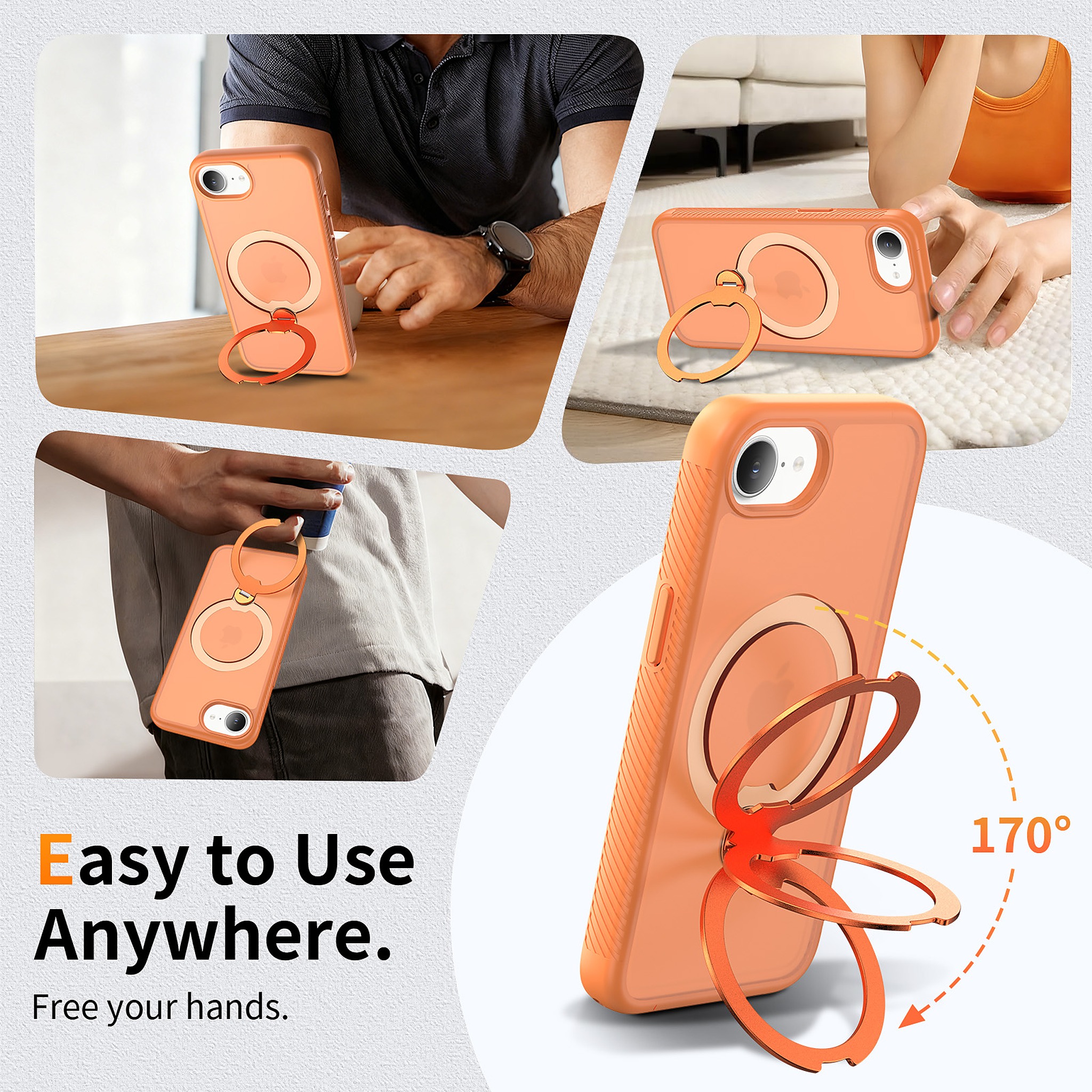 SendaFit 360° Full-Body Two-in-One Case for iPhone 16e detail 7