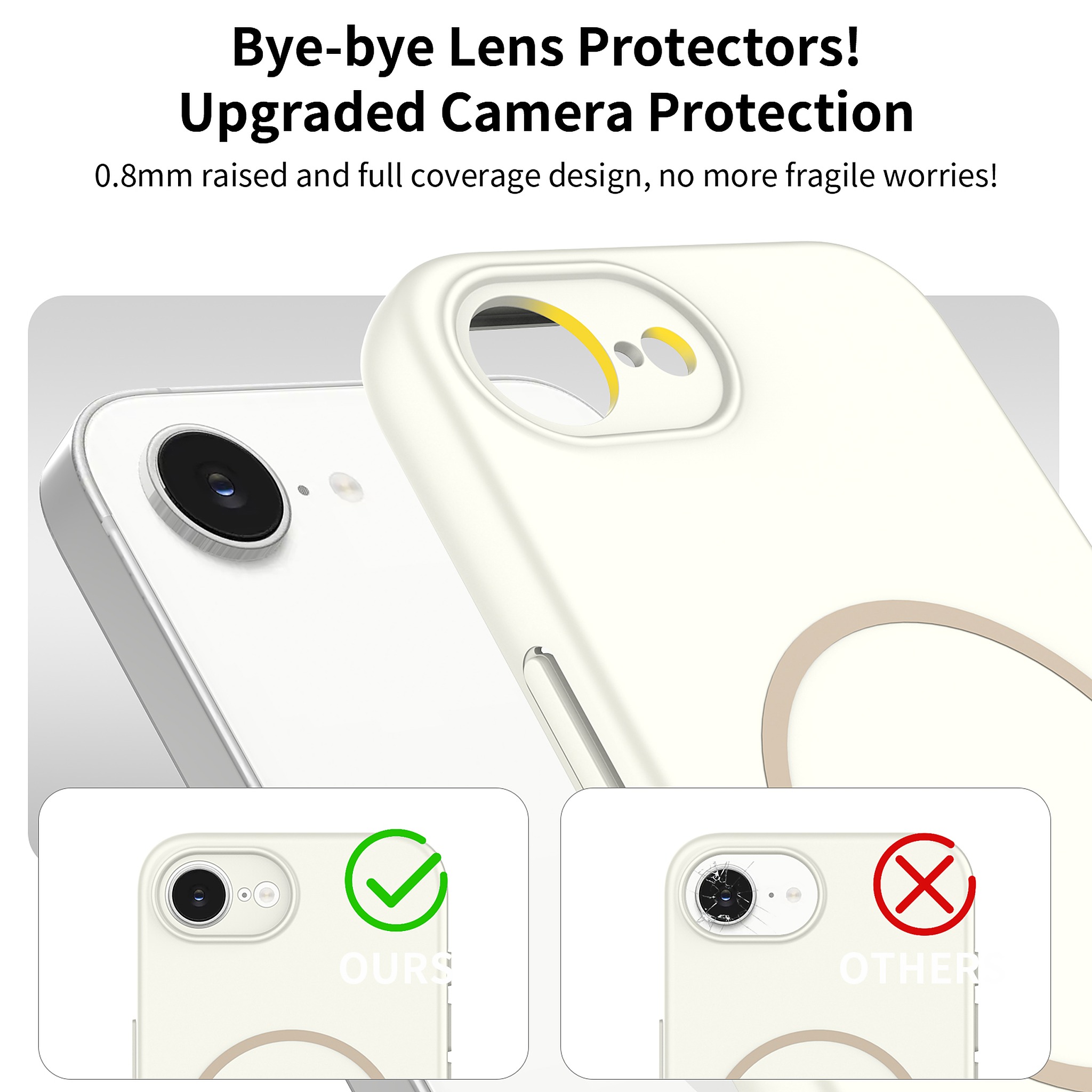 SendaFit Skin-Feel Two-in-One MagSafe Case for iPhone 16e detail 2