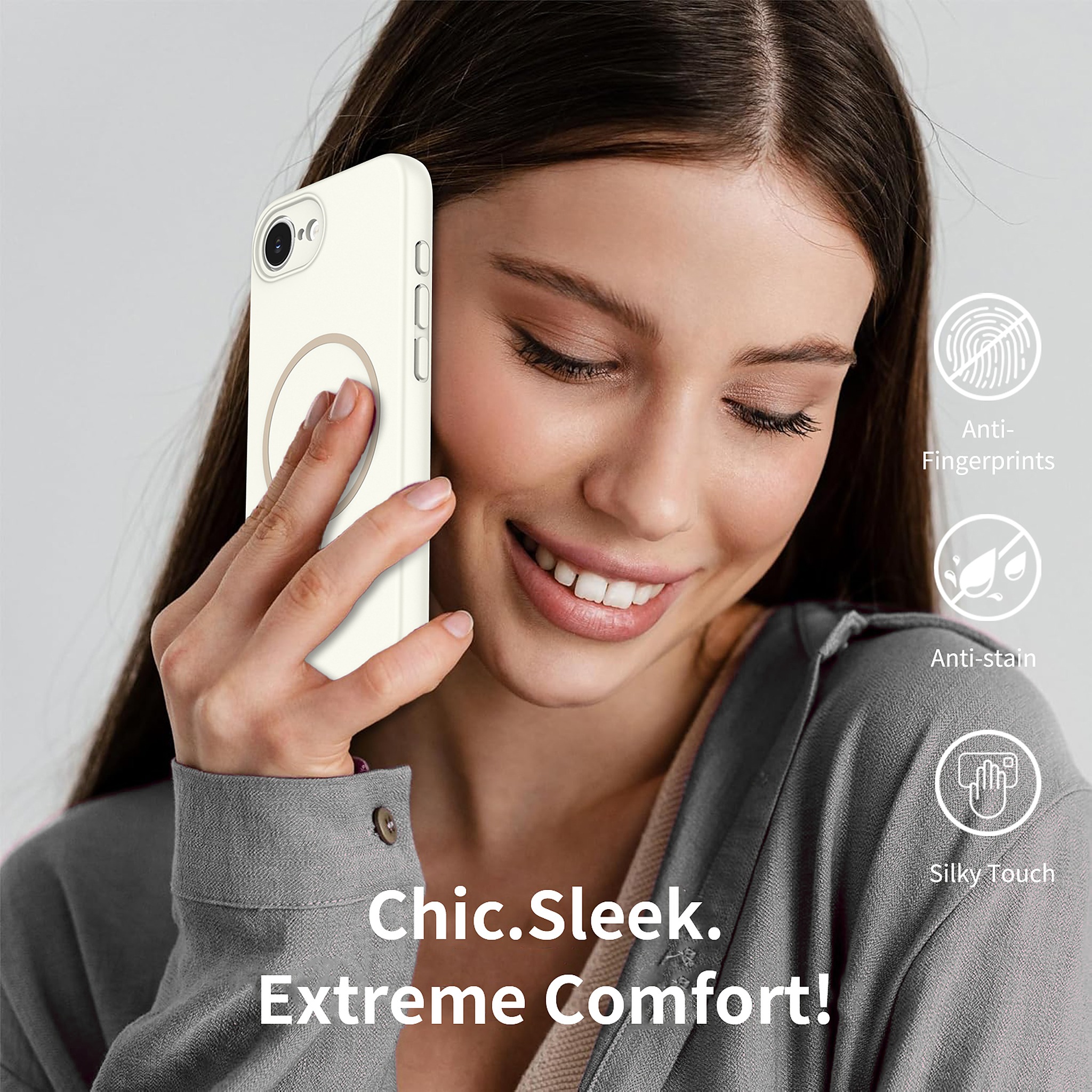 SendaFit Skin-Feel Two-in-One MagSafe Case for iPhone 16e detail 22