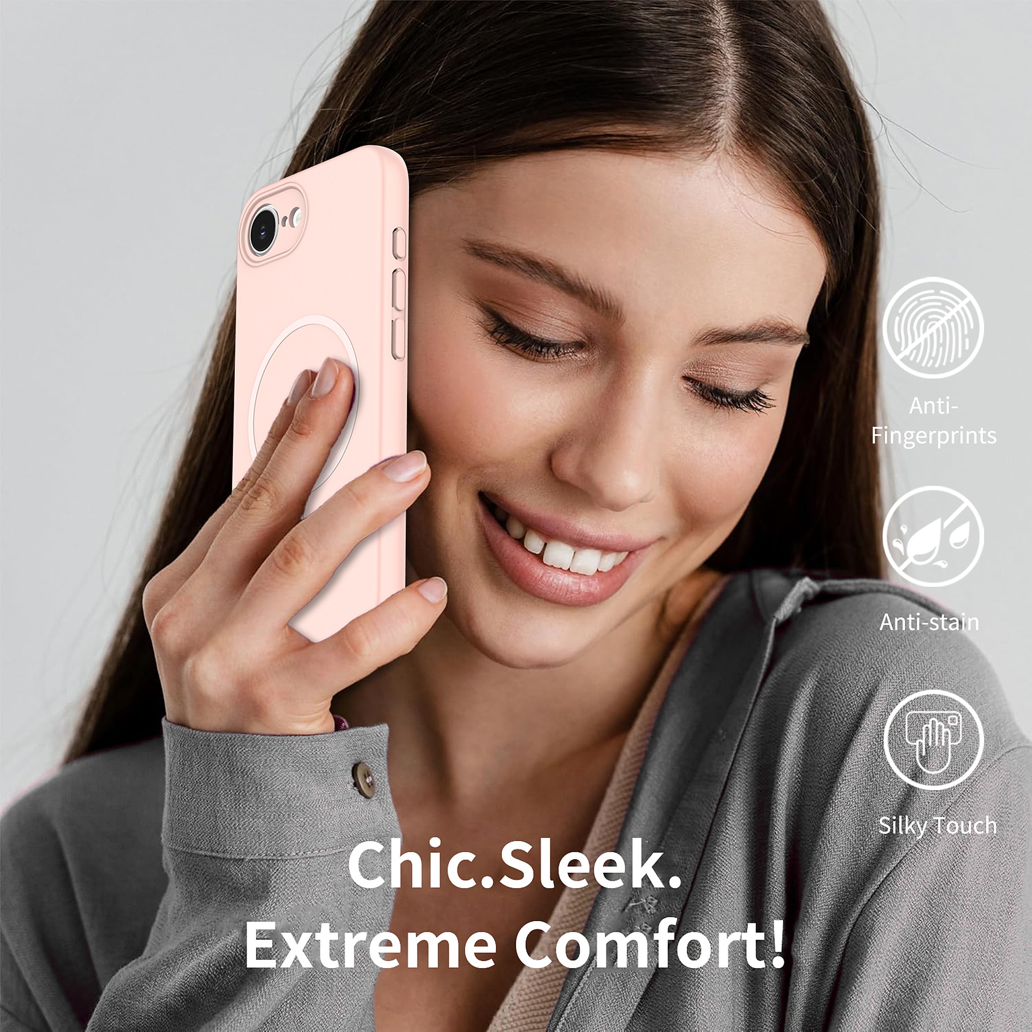 SendaFit Skin-Feel Two-in-One MagSafe Case for iPhone 16e detail 27