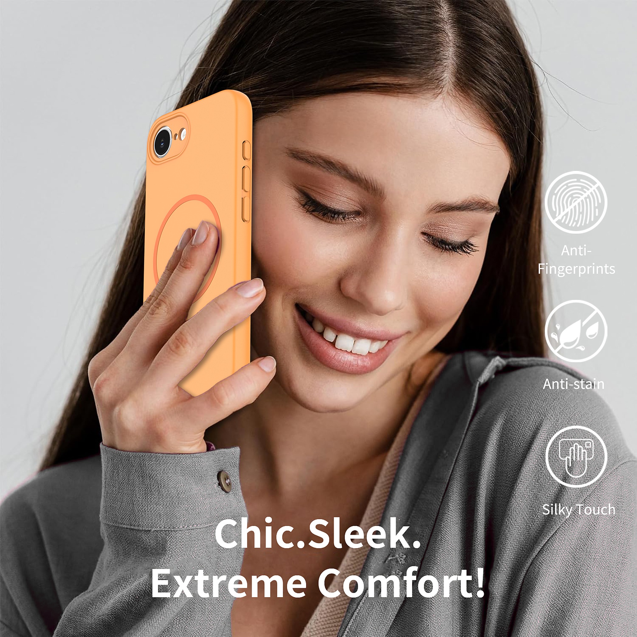 SendaFit Skin-Feel Two-in-One MagSafe Case for iPhone 16e detail 29