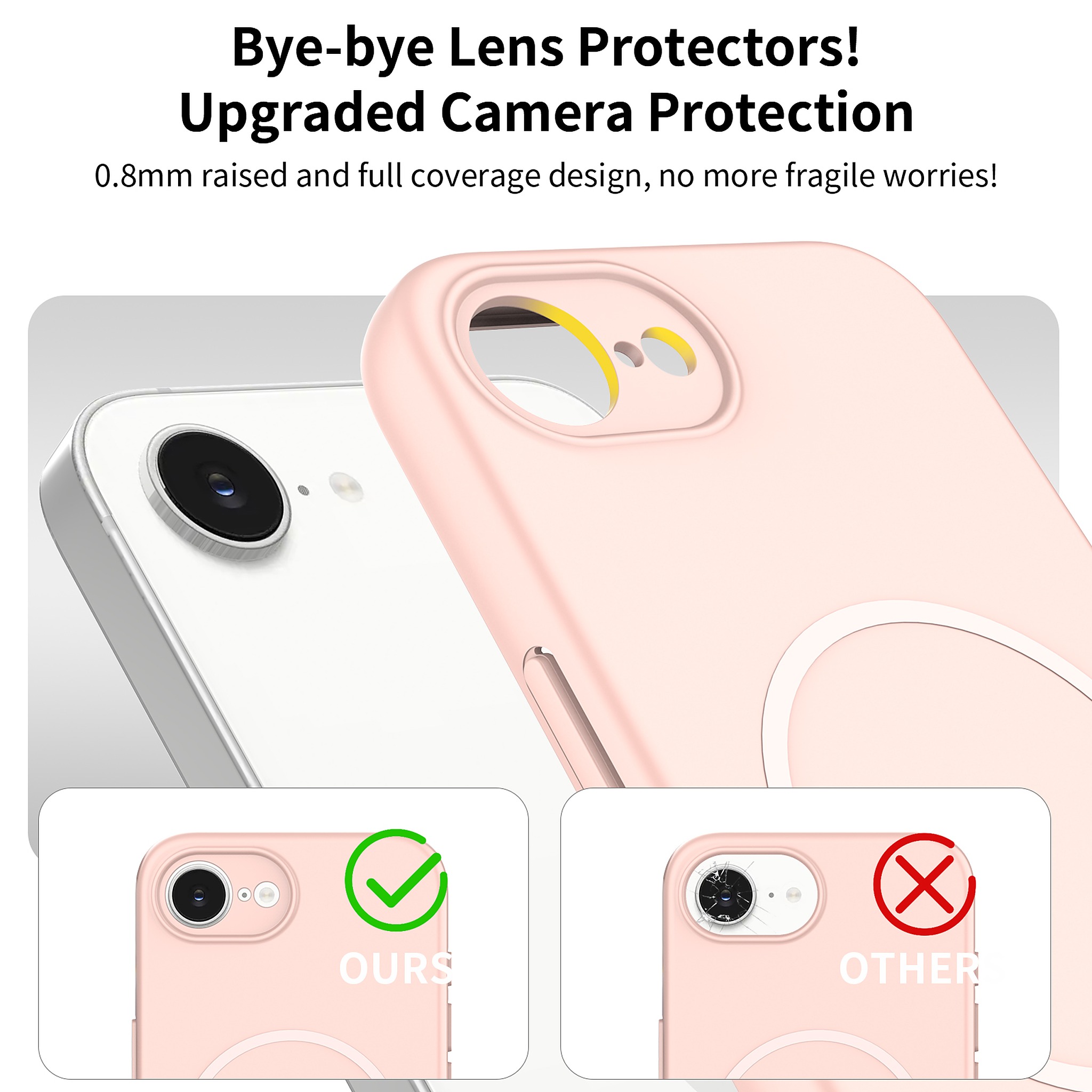 SendaFit Skin-Feel Two-in-One MagSafe Case for iPhone 16e detail 7
