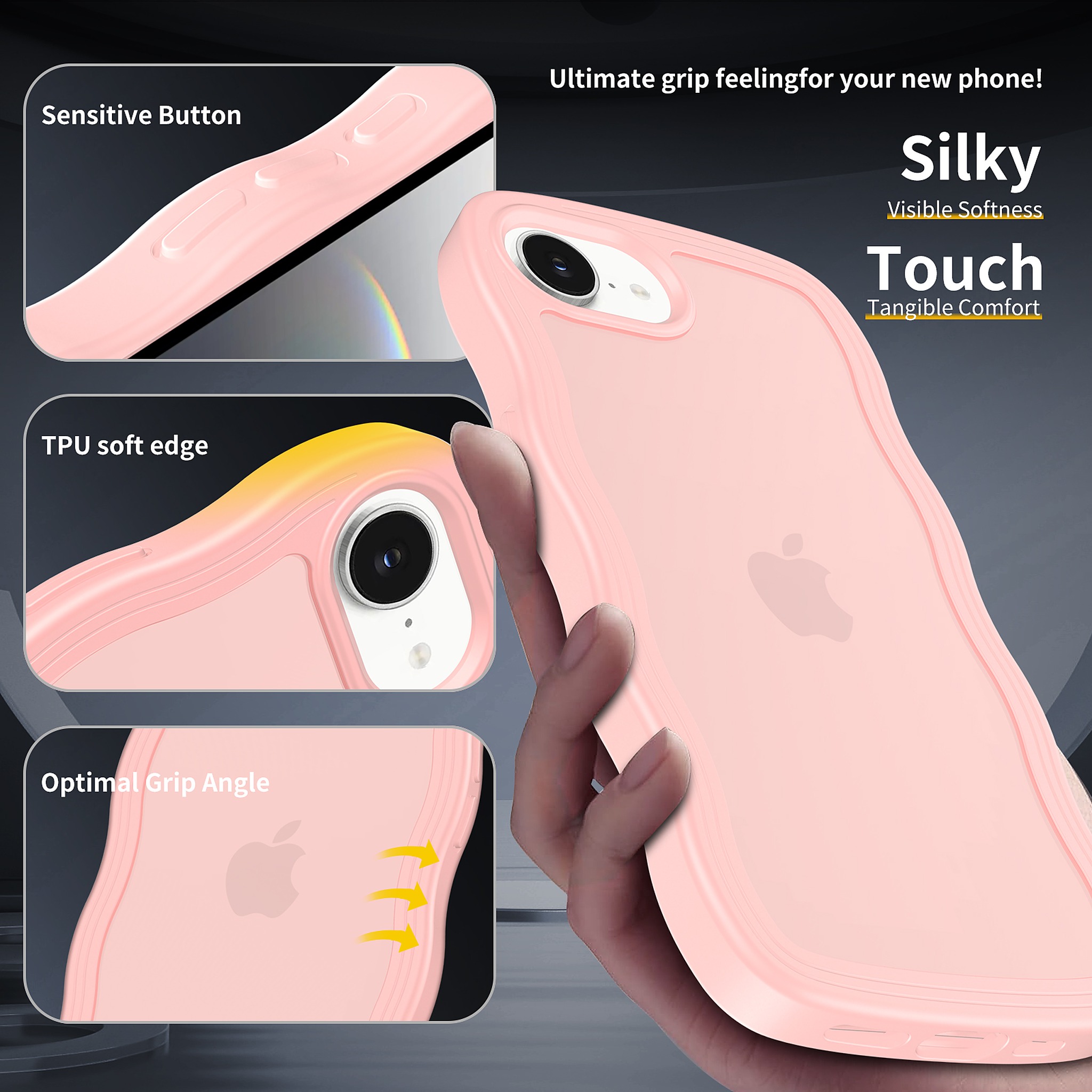 SendaFit Skin-Feel Two-in-One Case for iPhone 16e detail 1