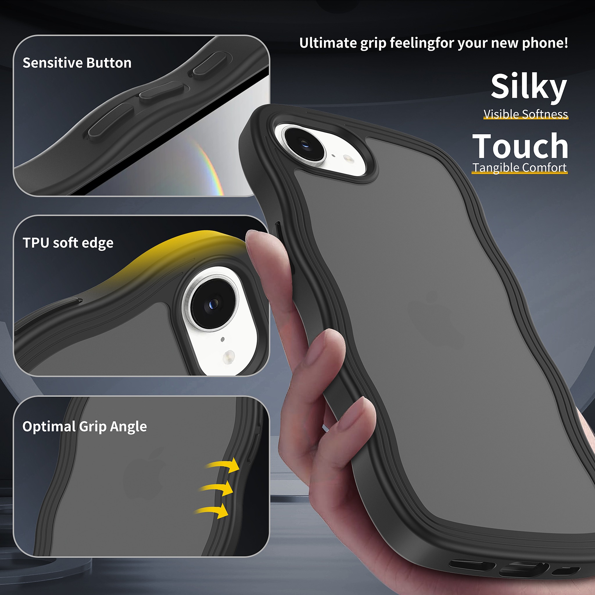 SendaFit Skin-Feel Two-in-One Case for iPhone 16e detail 14