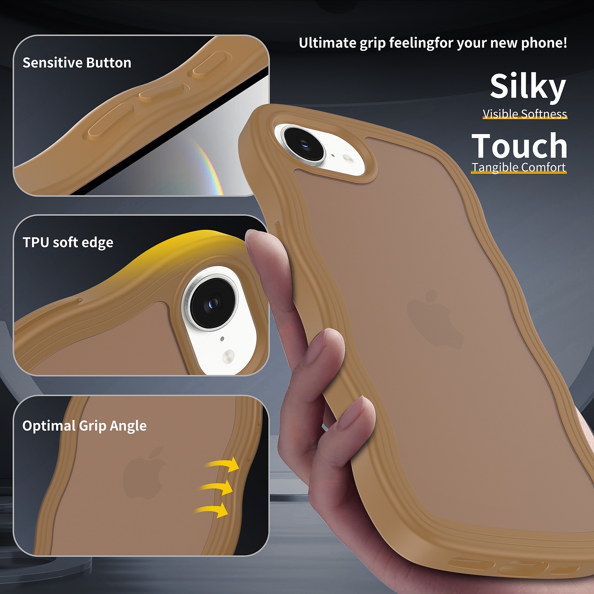 SendaFit Skin-Feel Two-in-One Case for iPhone 16e detail 4
