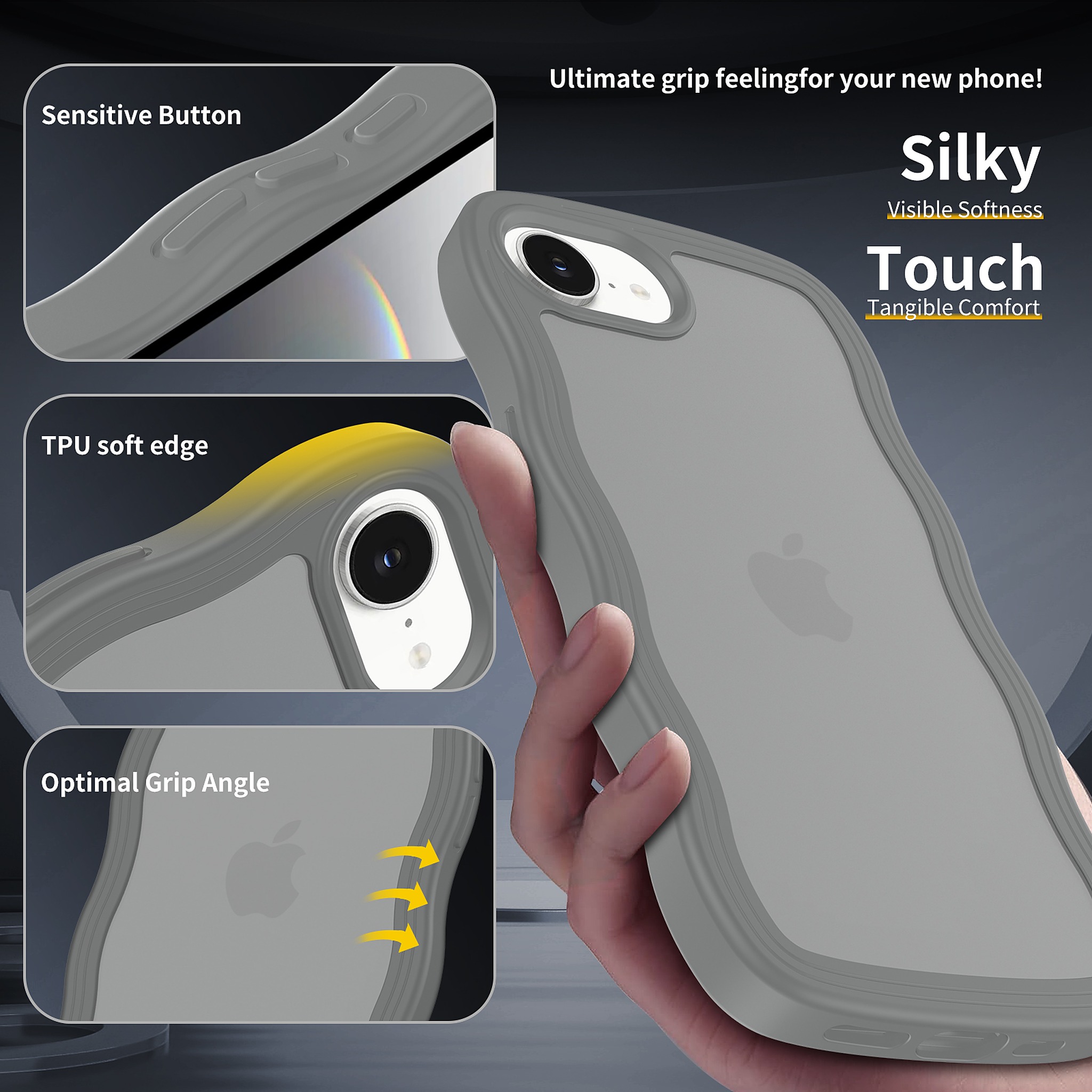 SendaFit Skin-Feel Two-in-One Case for iPhone 16e detail 6