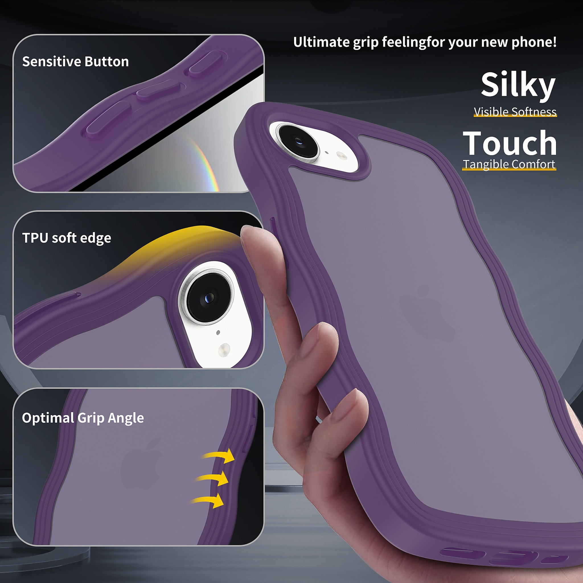 SendaFit Skin-Feel Two-in-One Case for iPhone 16e detail 9