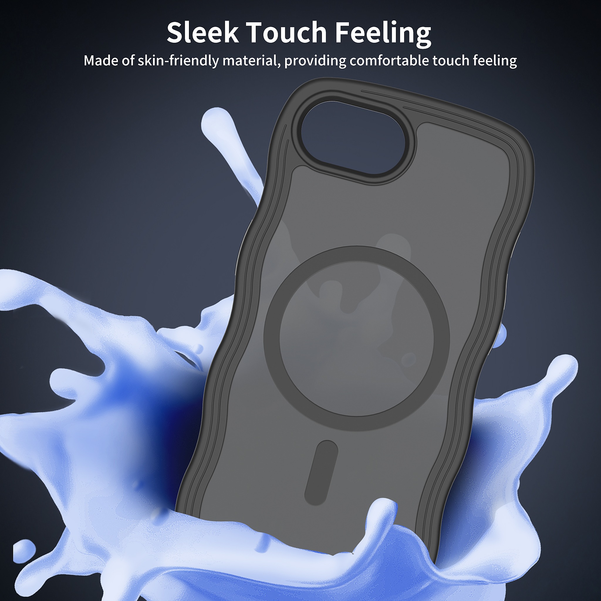 SendaFit Skin-Feel Two-in-One MagSafe Case for iPhone 16e (Orange Accent) detail 21