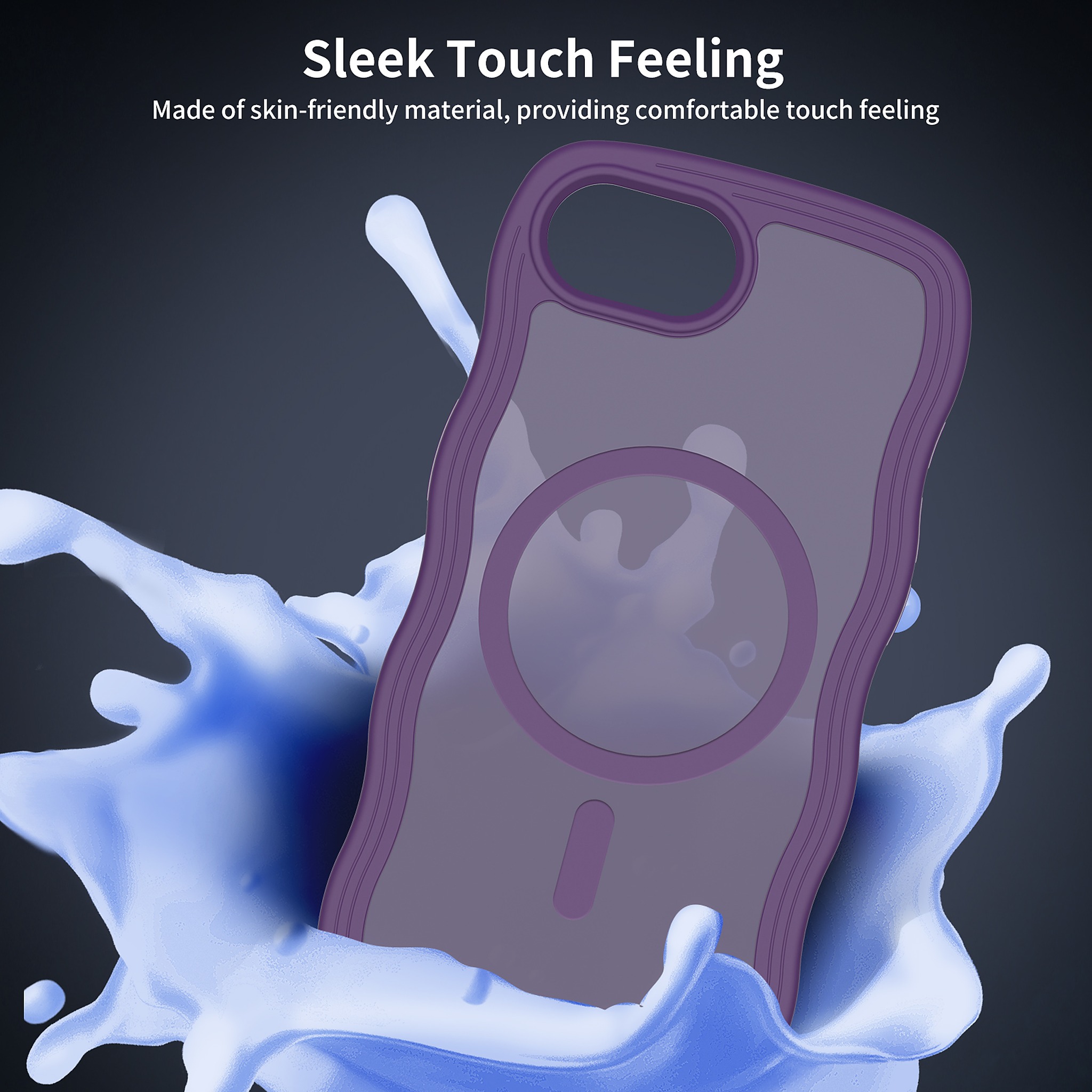 SendaFit Skin-Feel Two-in-One MagSafe Case for iPhone 16e (Orange Accent) detail 29