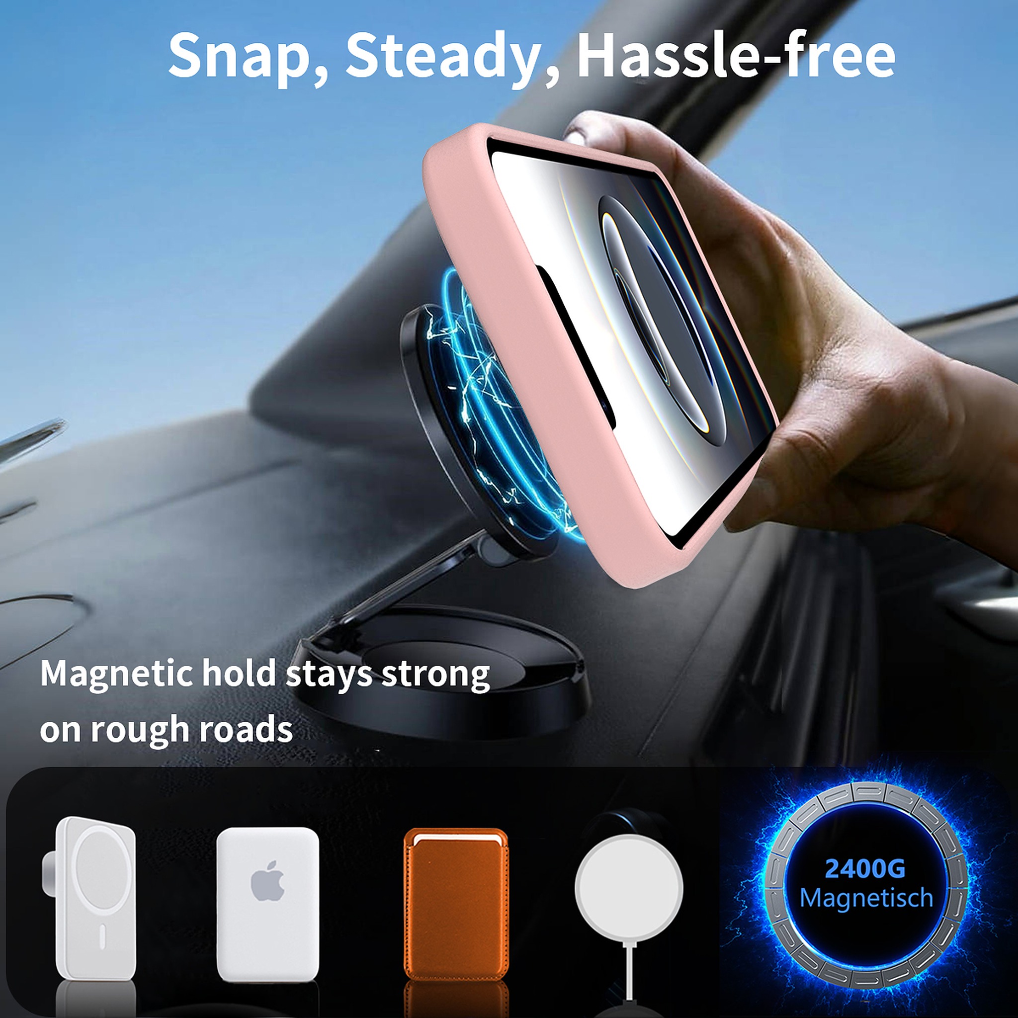 SendaFit Matte 45° Kickstand Case for iPhone 16e detail 14